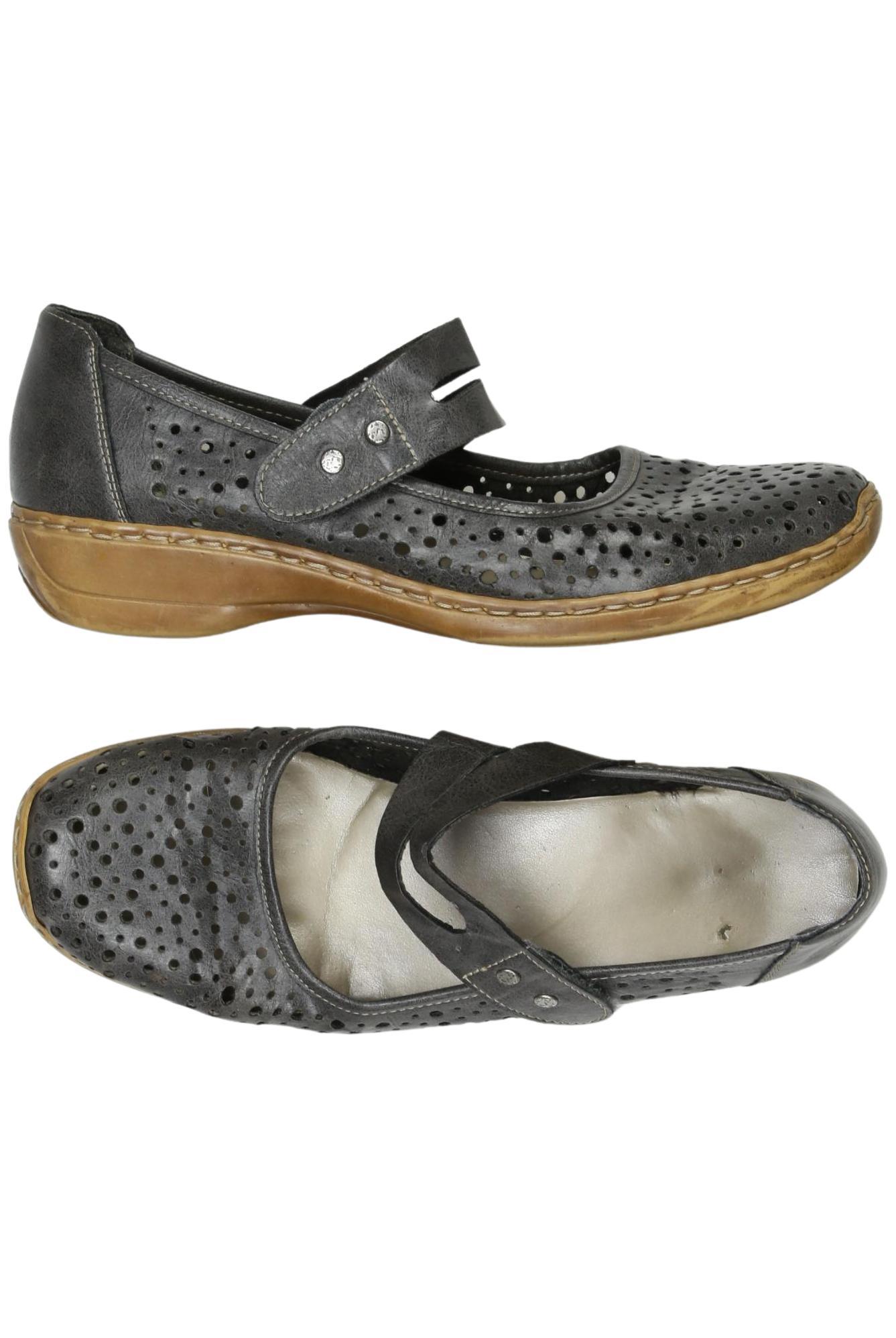 

Rieker Damen Ballerinas, grau, Gr. 39