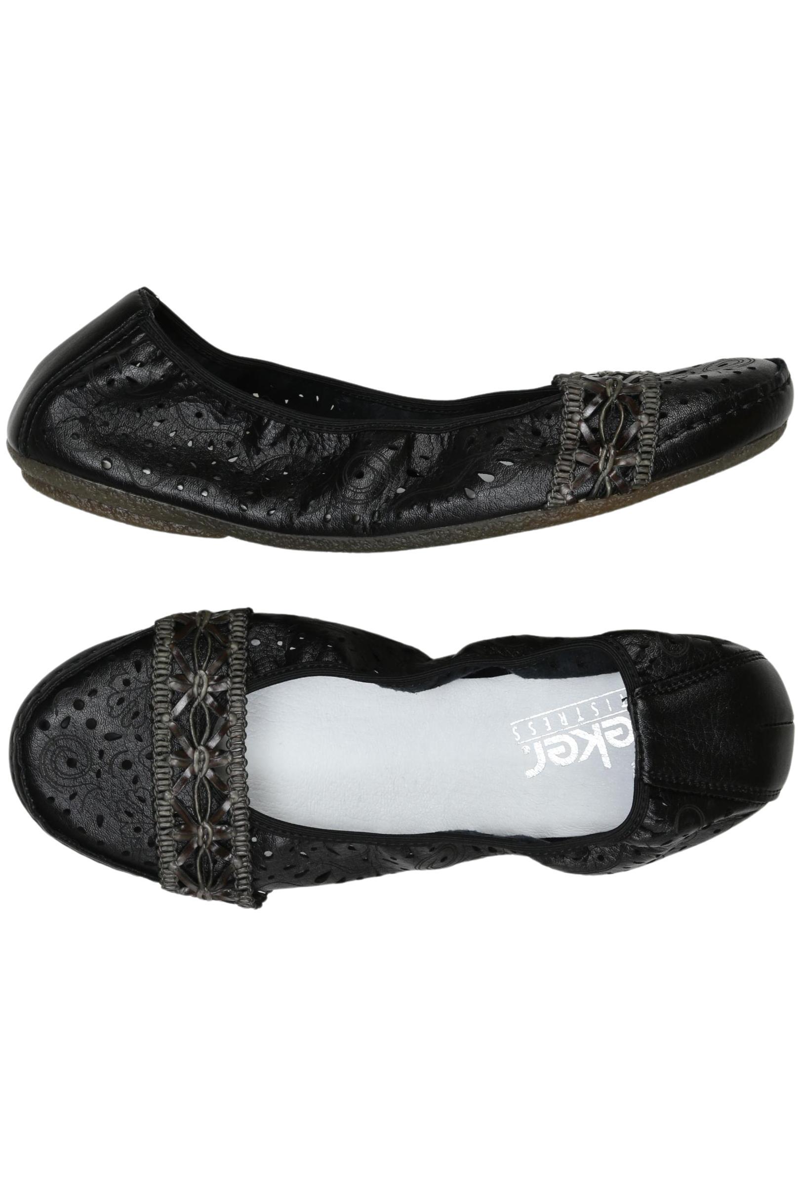 

Rieker Damen Ballerinas, schwarz, Gr. 39