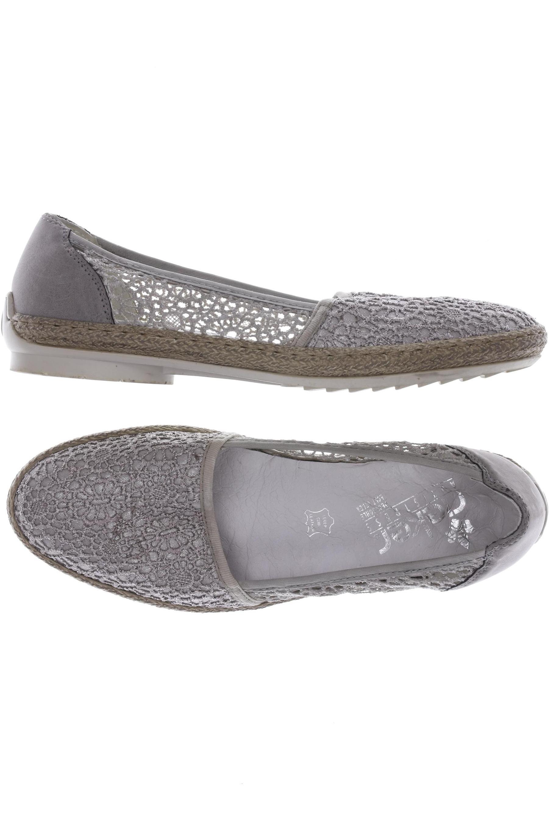 

Rieker Damen Ballerinas, grau