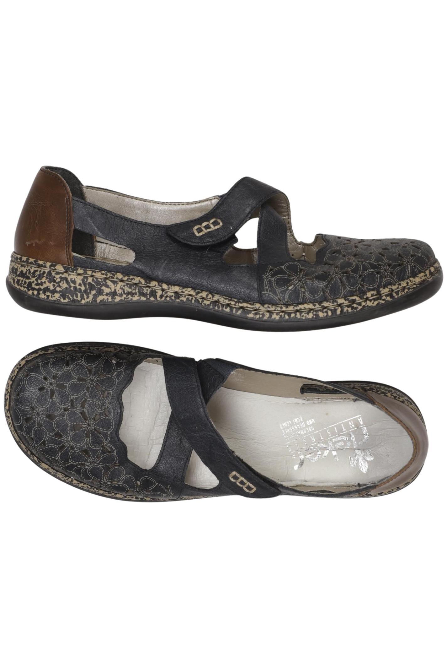 

Rieker Damen Ballerinas, schwarz, Gr. 41