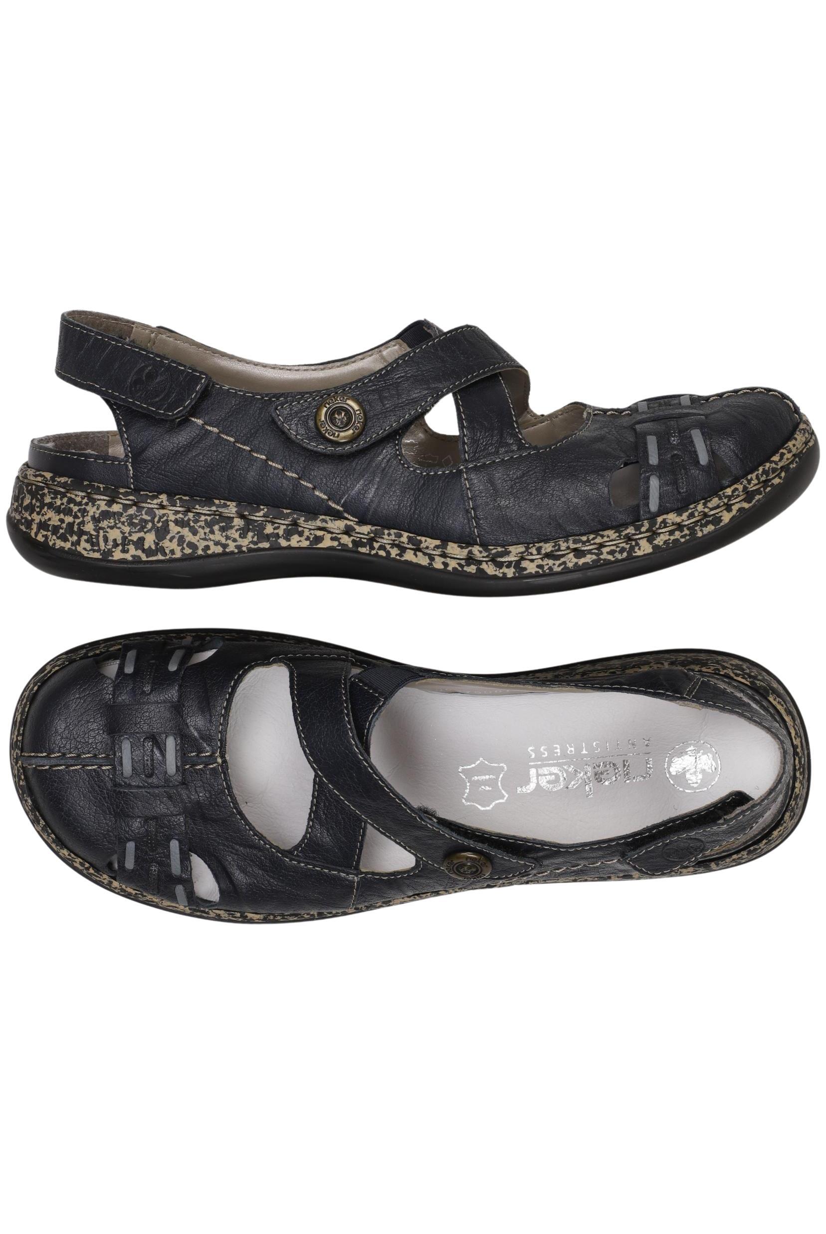 

Rieker Damen Ballerinas, marineblau, Gr. 40