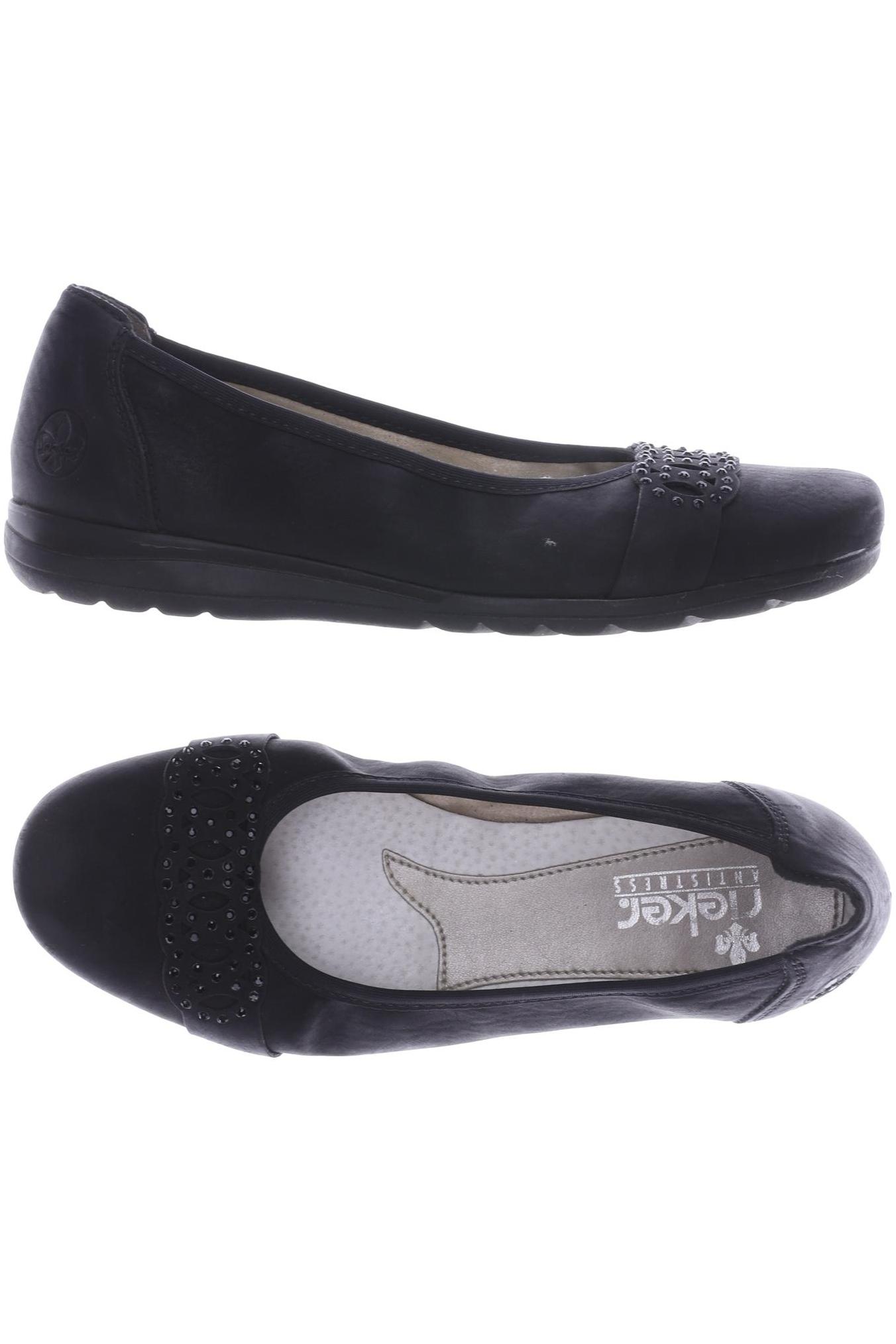 

Rieker Damen Ballerinas, schwarz, Gr. 36