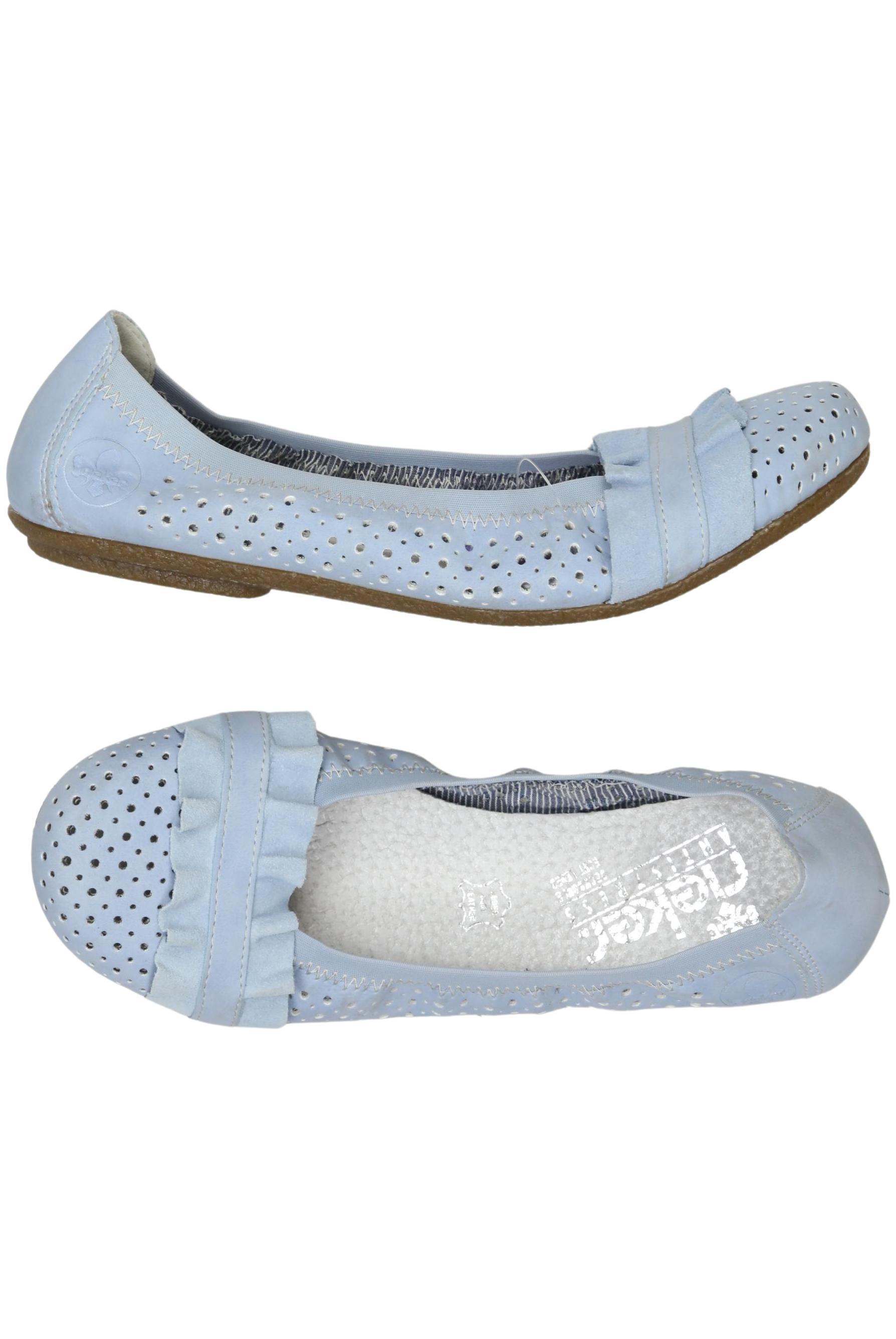 

Rieker Damen Ballerinas, hellblau, Gr. 39