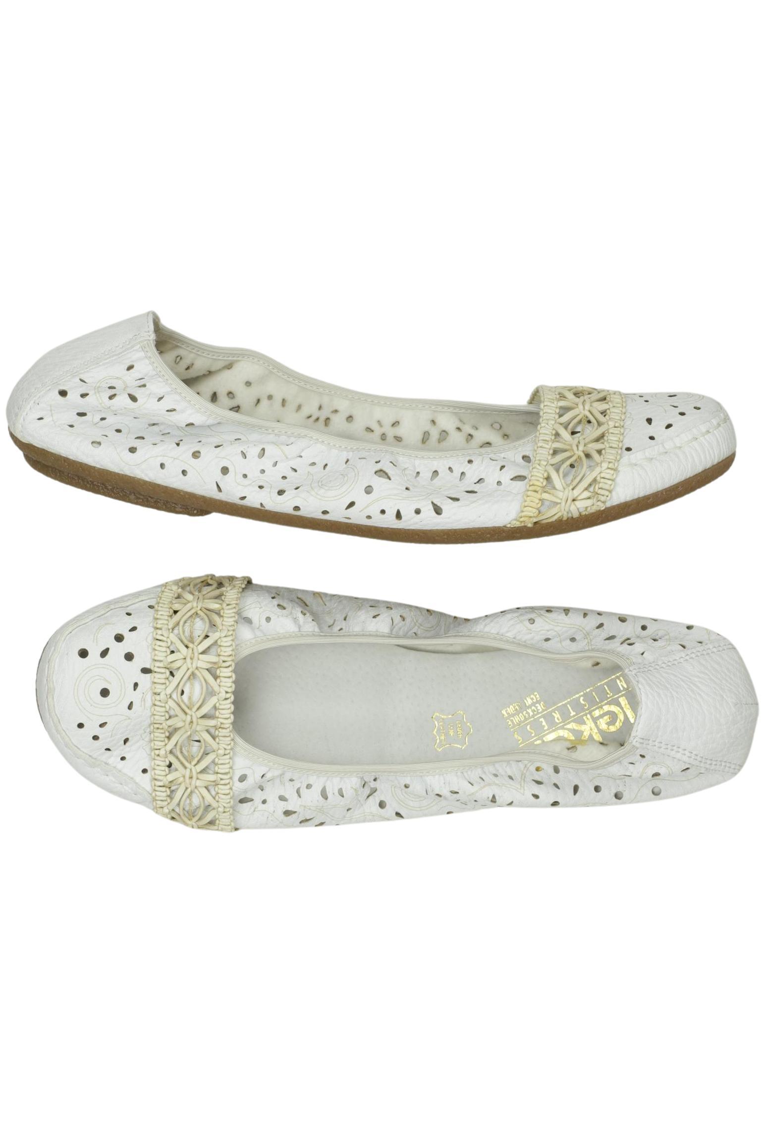

Rieker Damen Ballerinas, weiß, Gr. 42