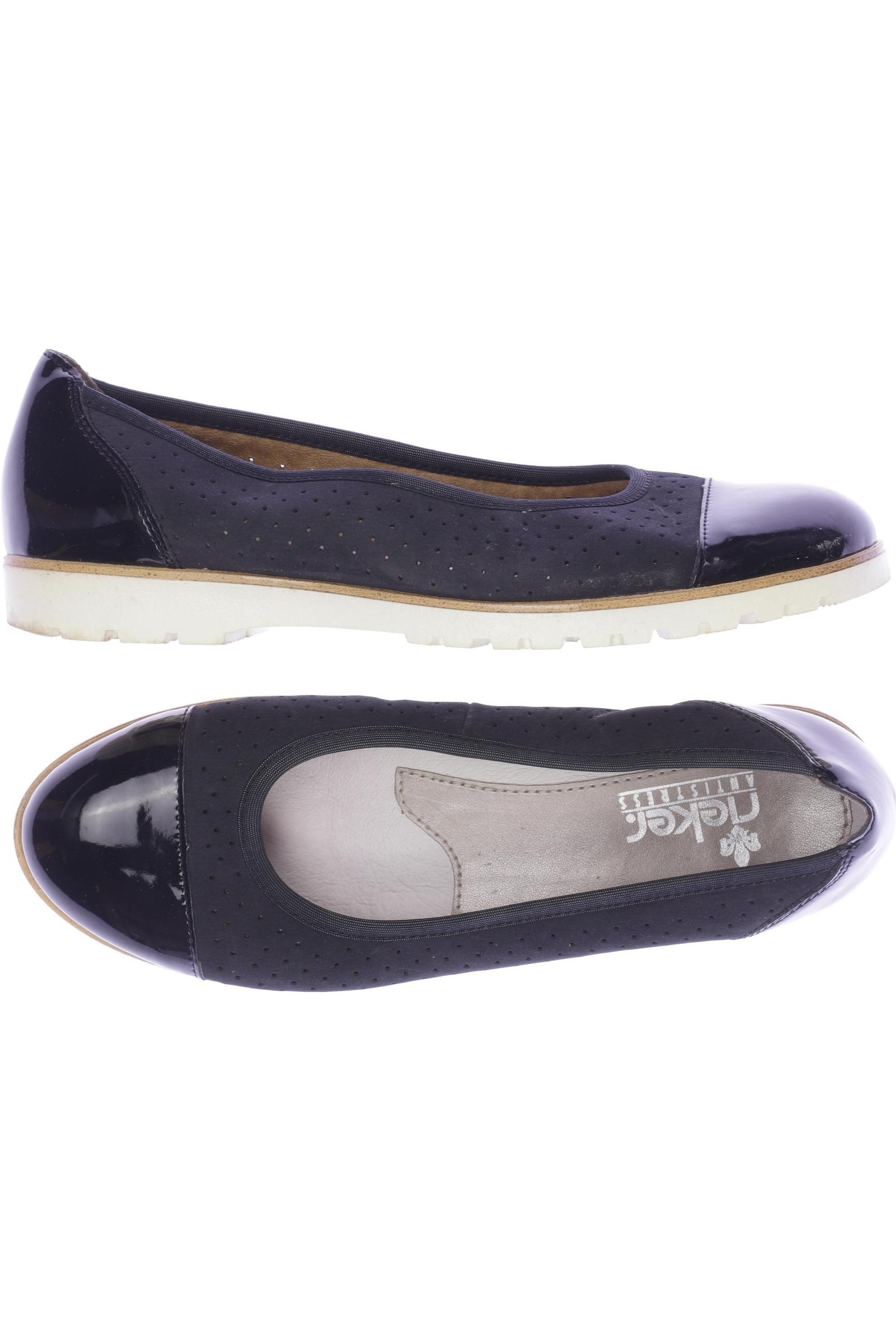 

Rieker Damen Ballerinas, marineblau, Gr. 38