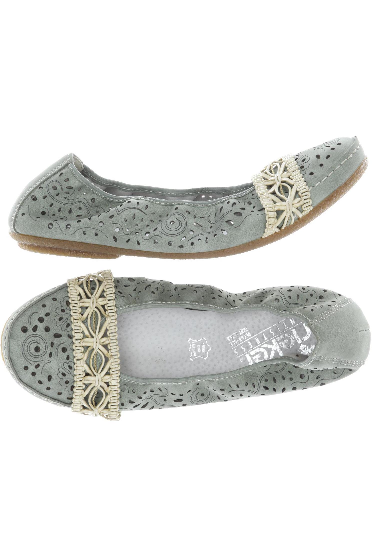 

Rieker Damen Ballerinas, hellgrün, Gr. 39