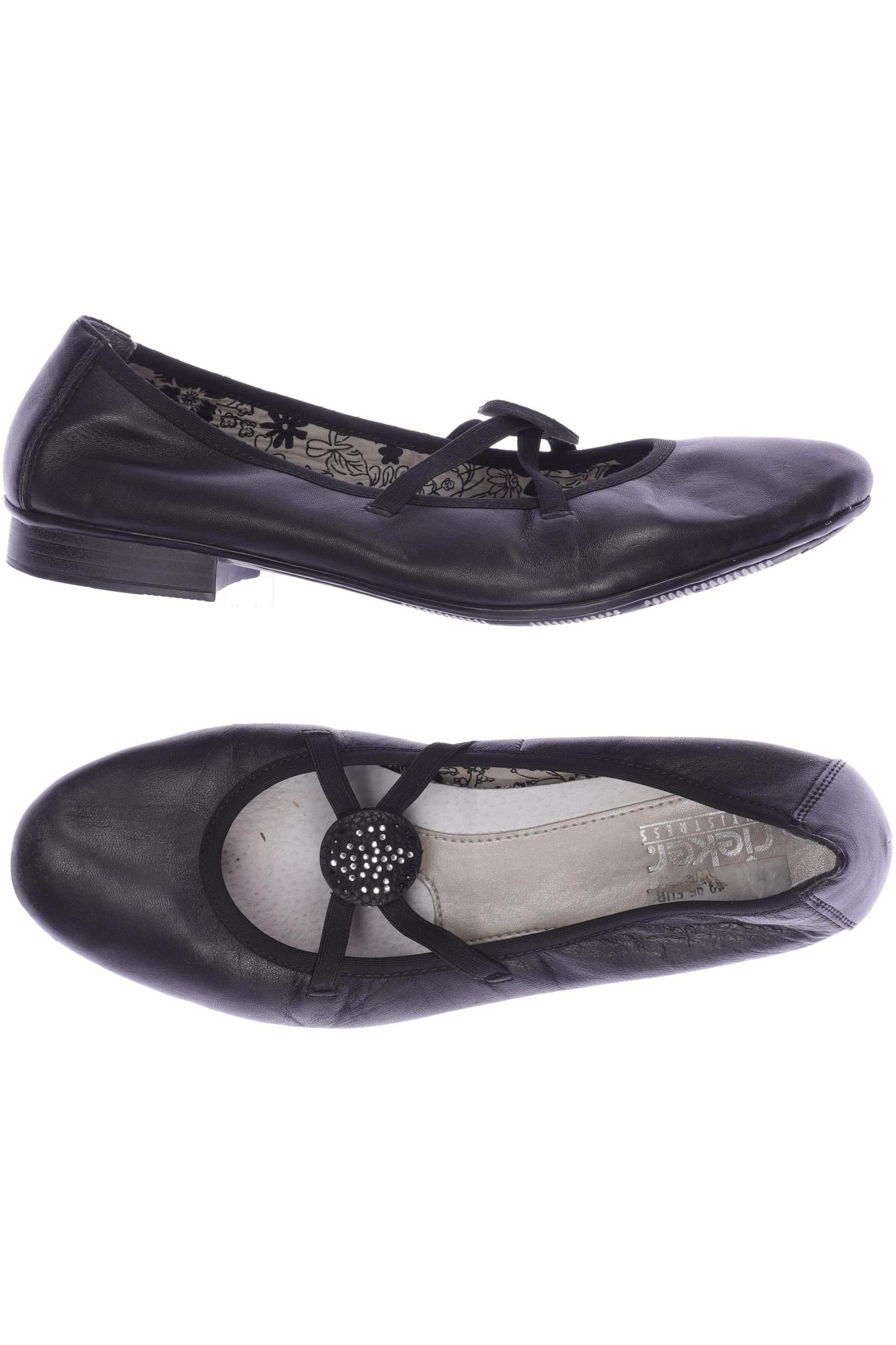 

Rieker Damen Ballerinas, schwarz, Gr. 41