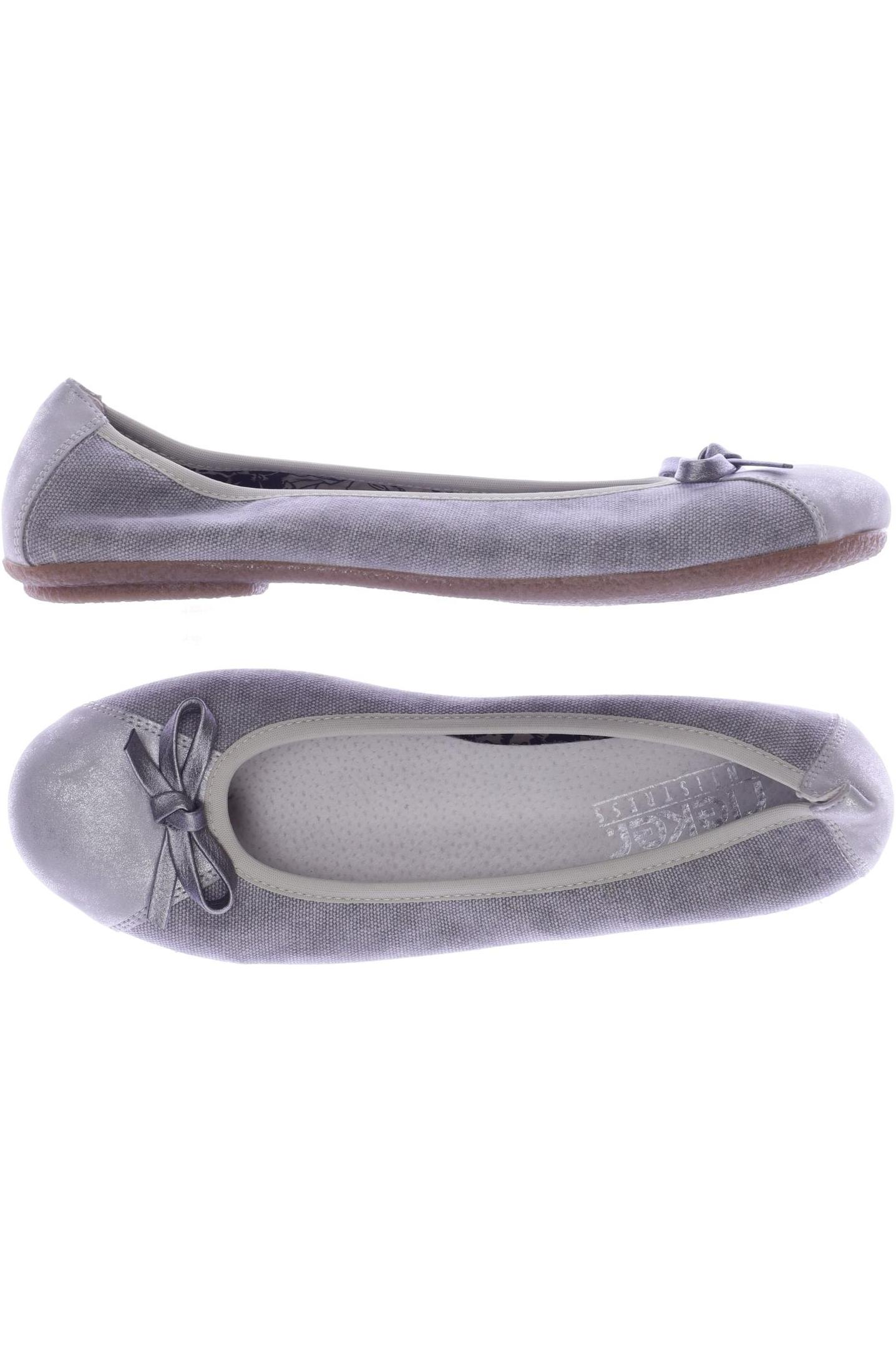 

Rieker Damen Ballerinas, grau