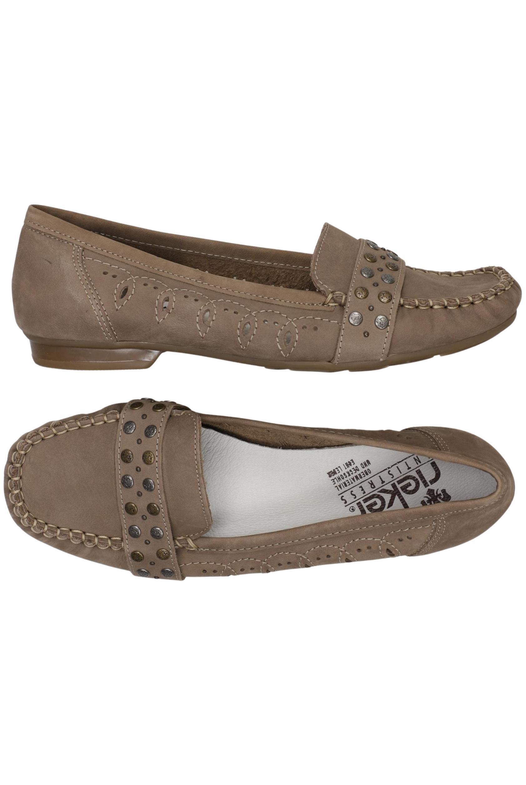 

Rieker Damen Ballerinas, beige, Gr. 39