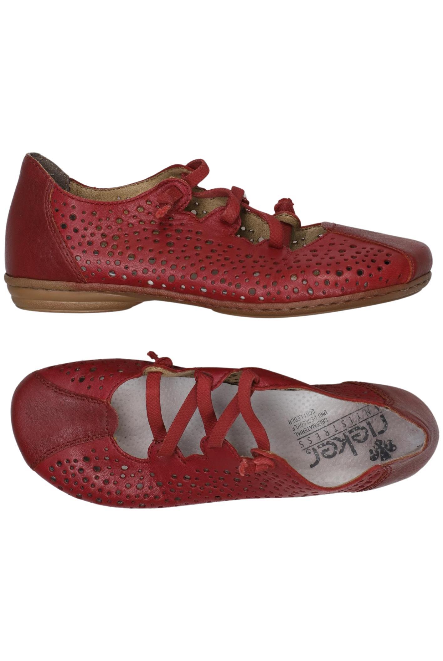 

Rieker Damen Ballerinas, rot, Gr. 38