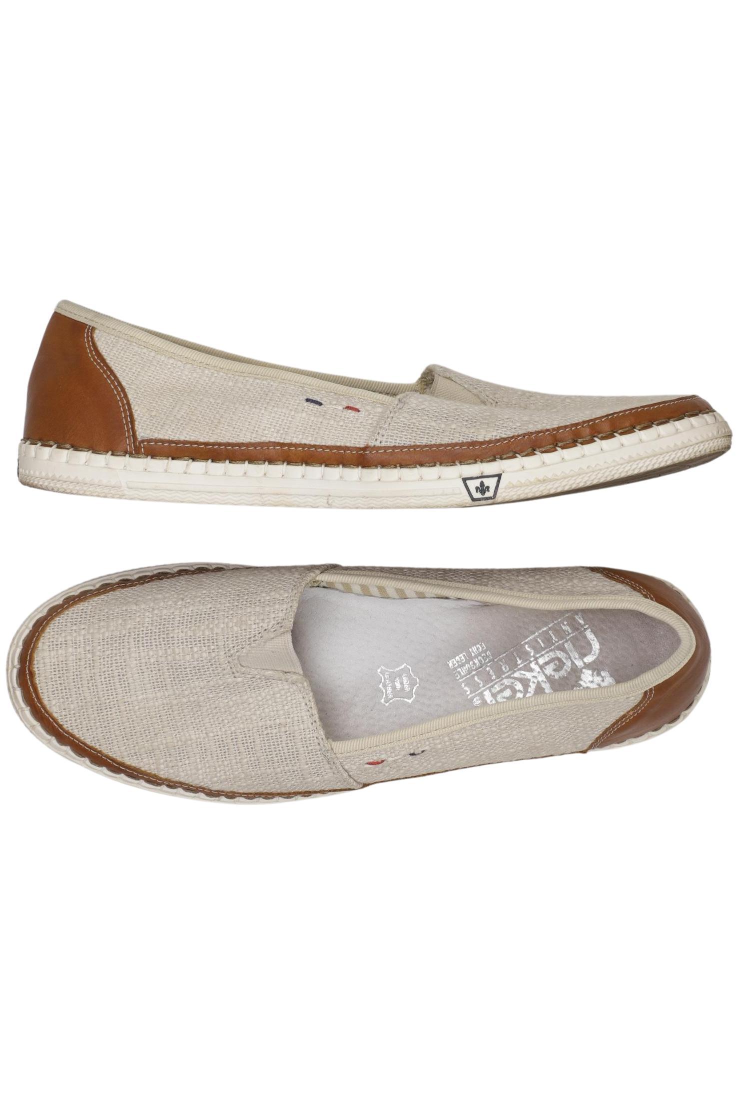 

Rieker Damen Ballerinas, beige, Gr. 38