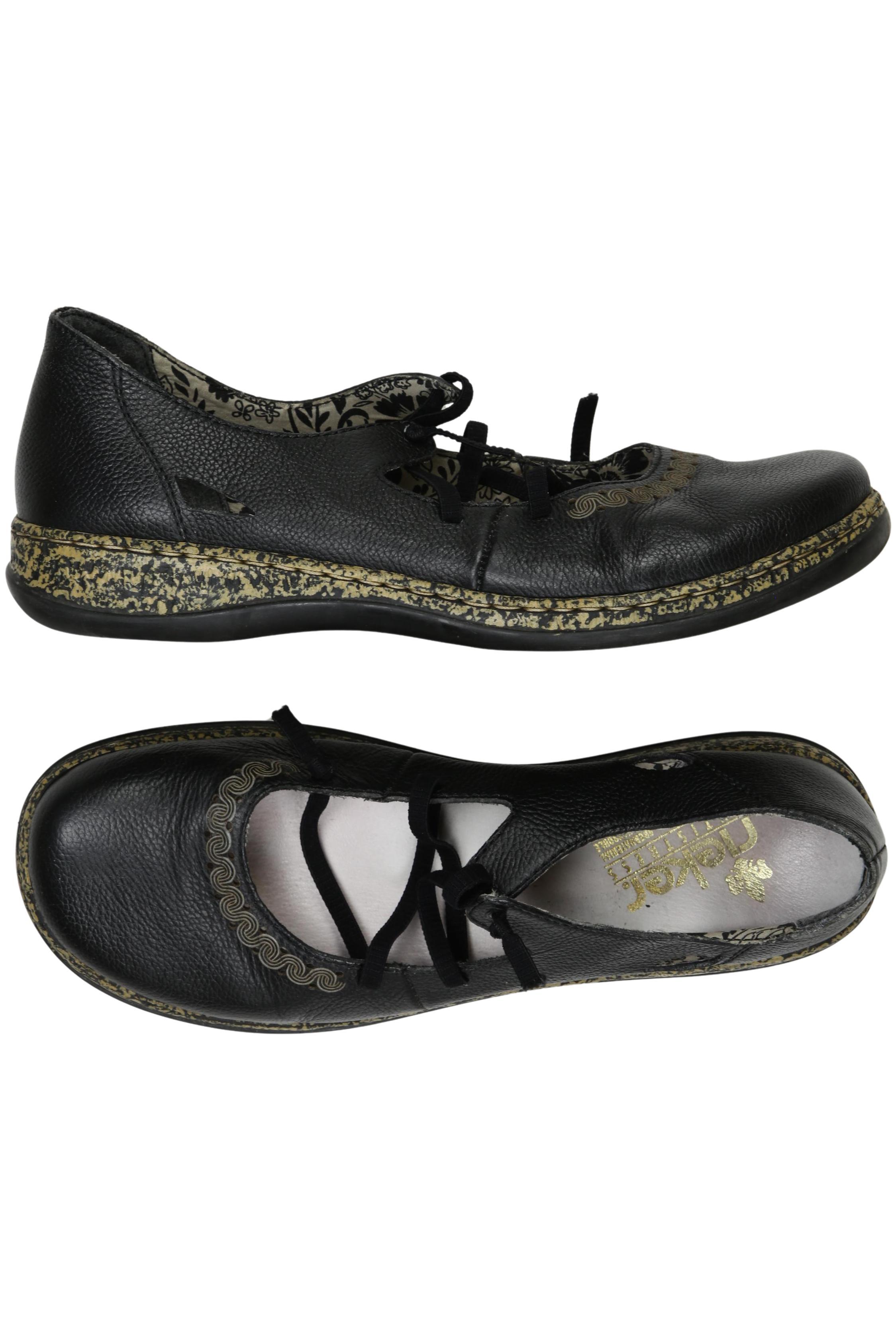 

Rieker Damen Ballerinas, schwarz, Gr. 42