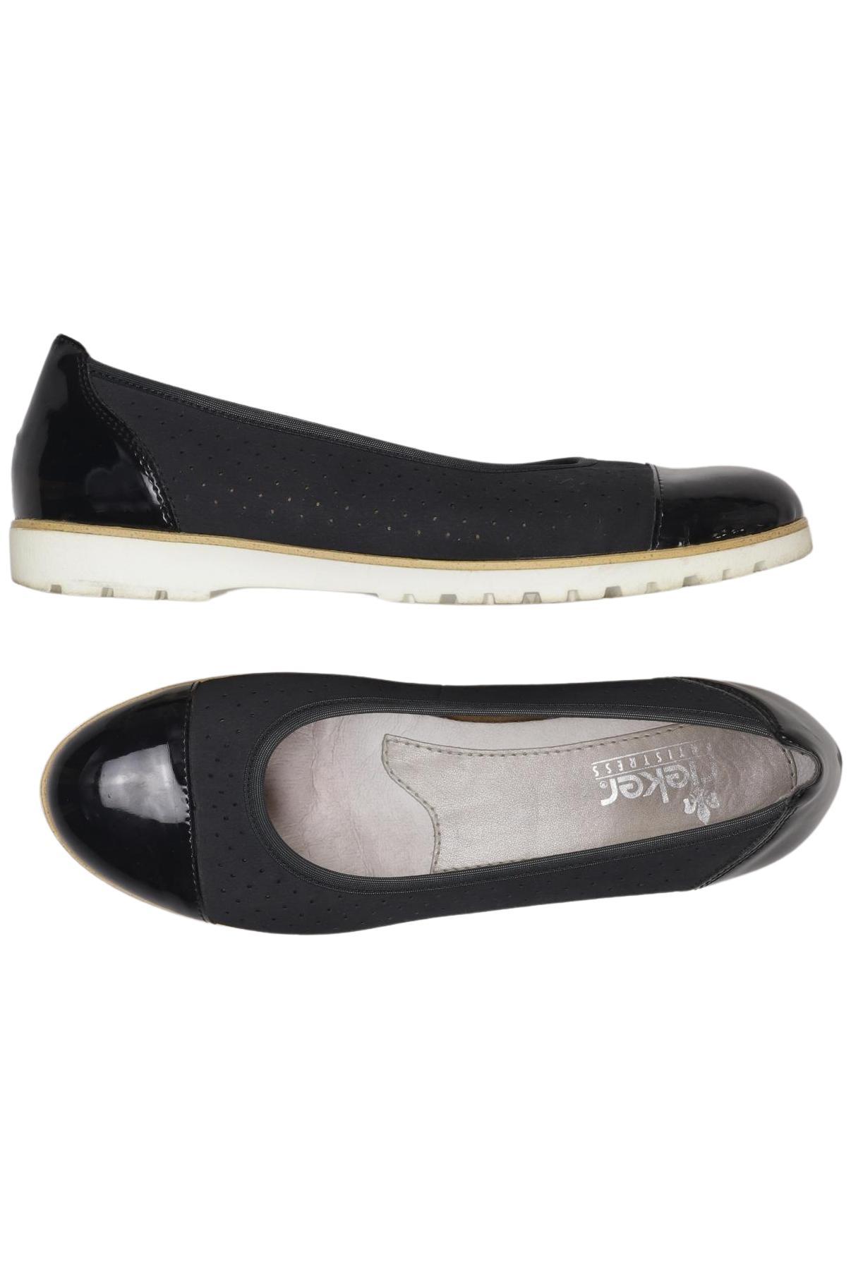

Rieker Damen Ballerinas, schwarz, Gr. 39