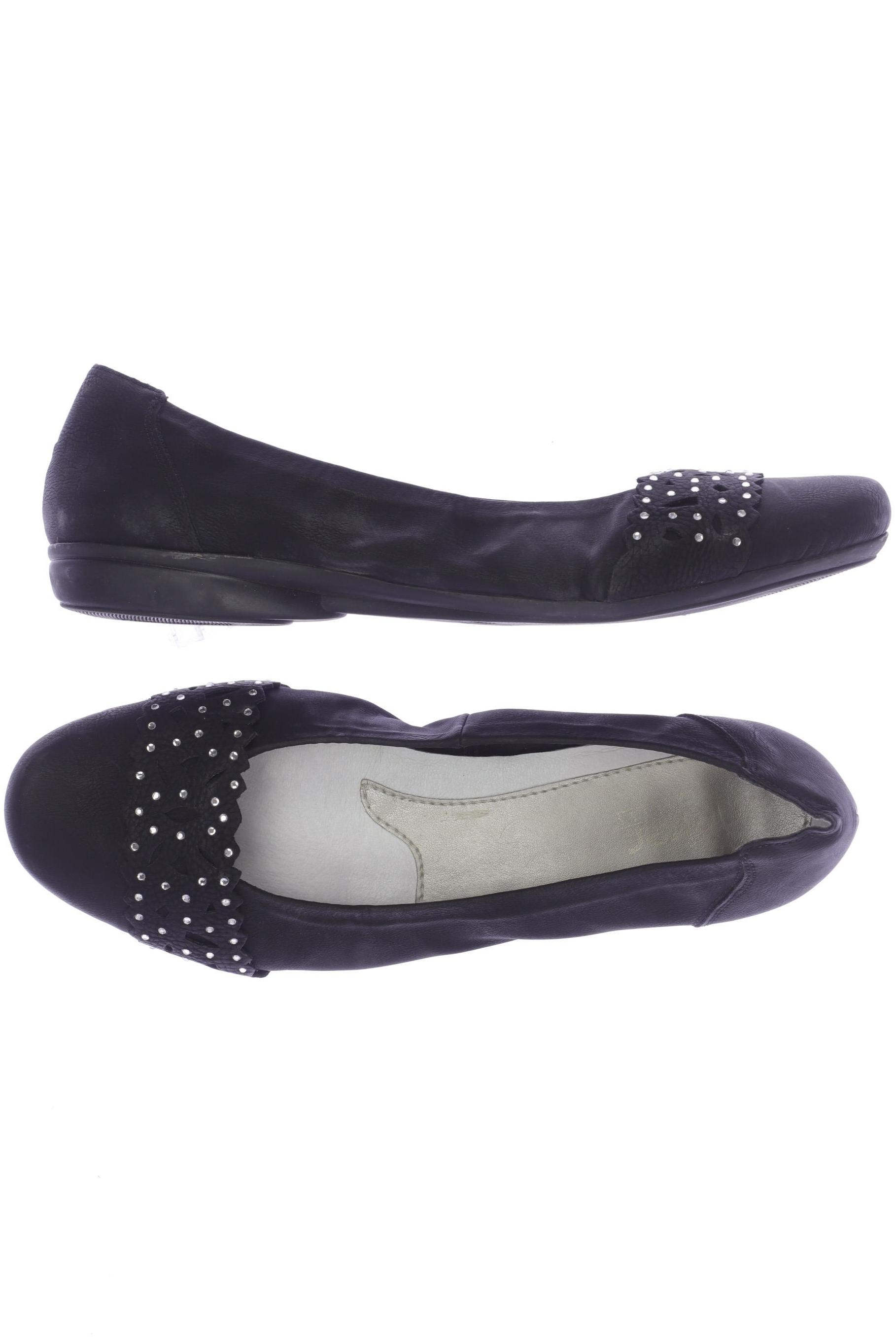 

Rieker Damen Ballerinas, schwarz, Gr. 42