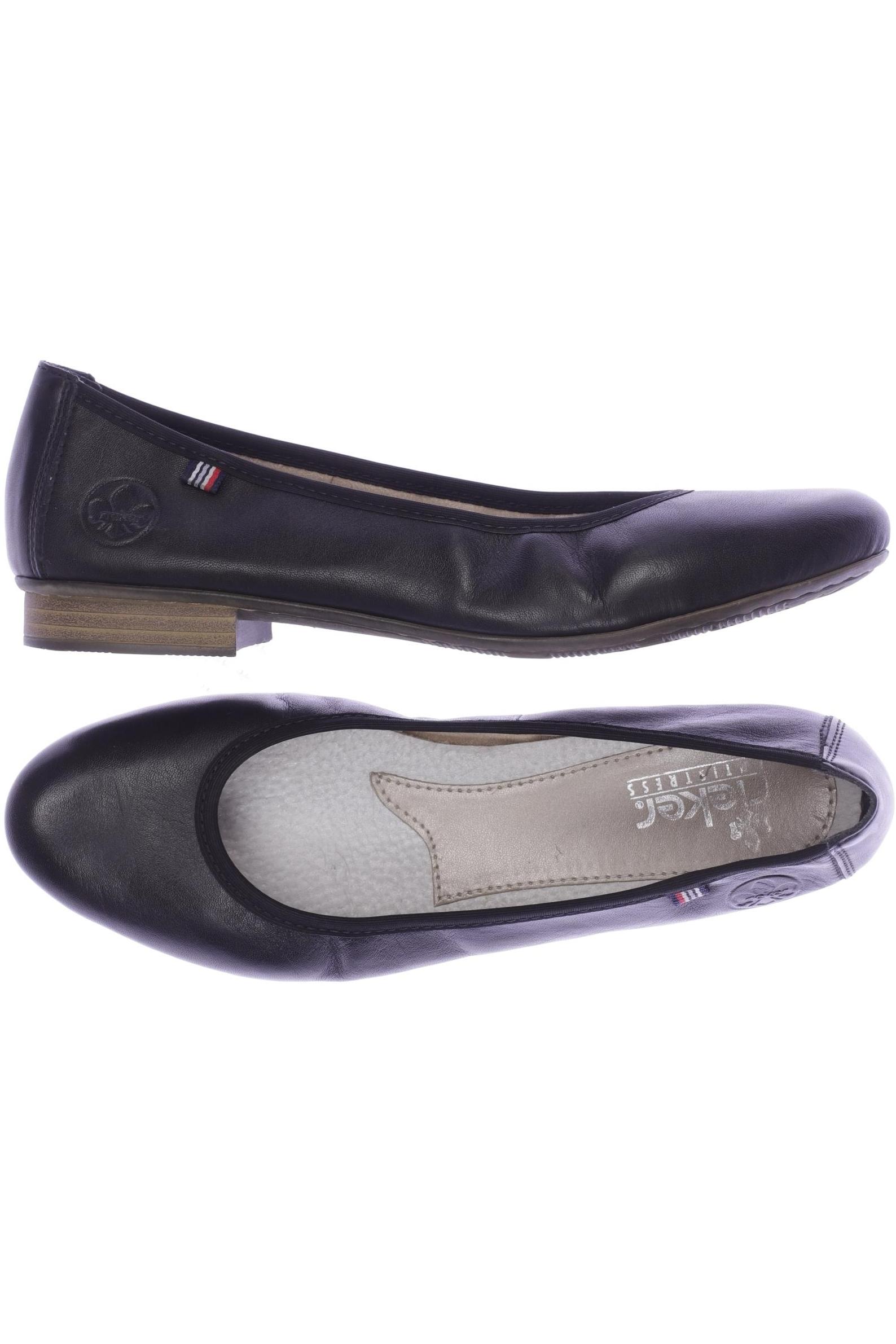 

Rieker Damen Ballerinas, schwarz, Gr. 38