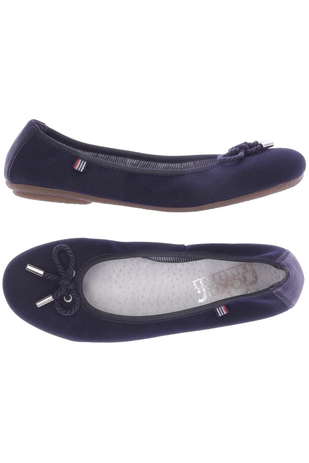 

Rieker Damen Ballerinas, marineblau, Gr. 38