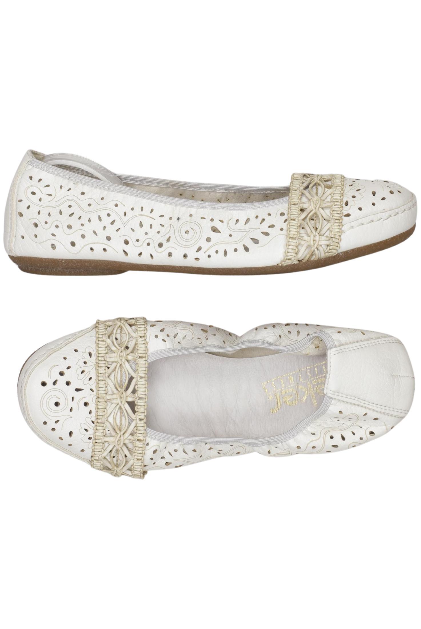 

Rieker Damen Ballerinas, weiß, Gr. 37