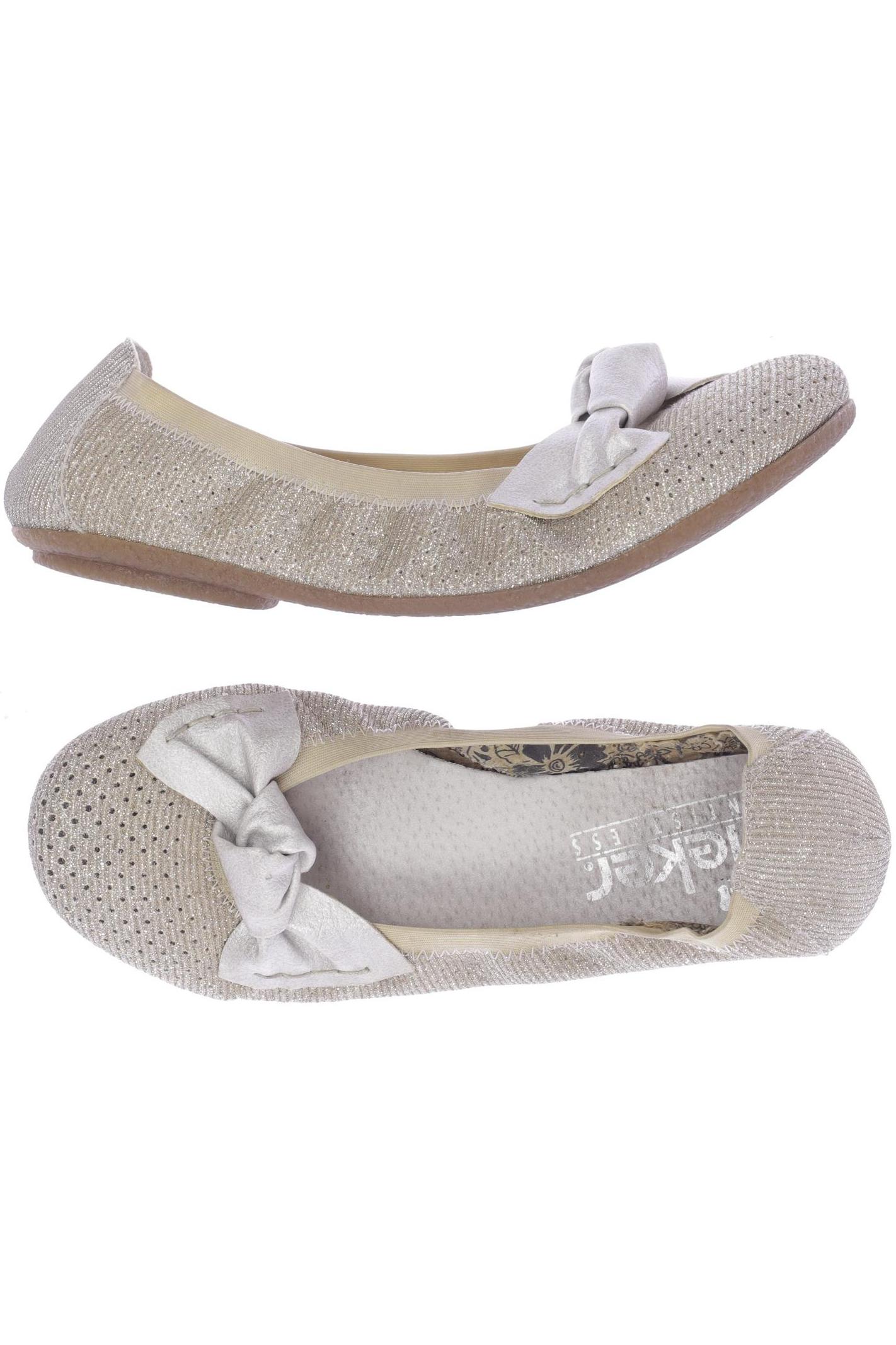 

Rieker Damen Ballerinas, beige, Gr. 37