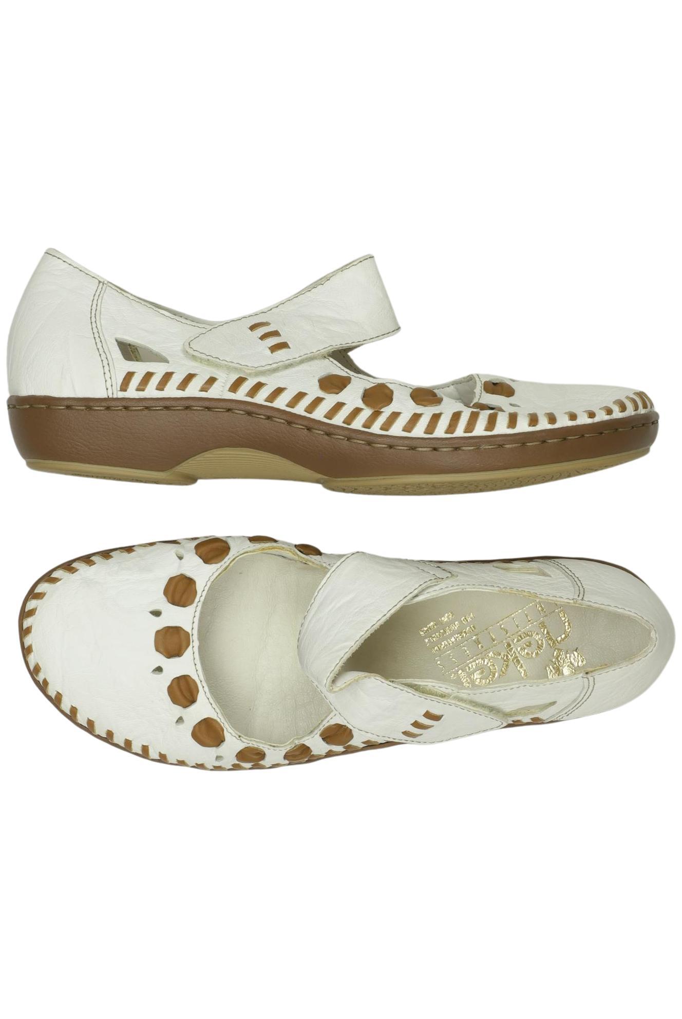 

Rieker Damen Ballerinas, weiß, Gr. 37
