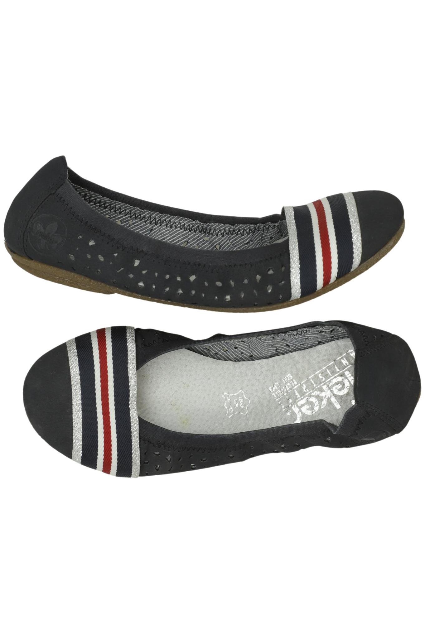 

Rieker Damen Ballerinas, marineblau, Gr. 36