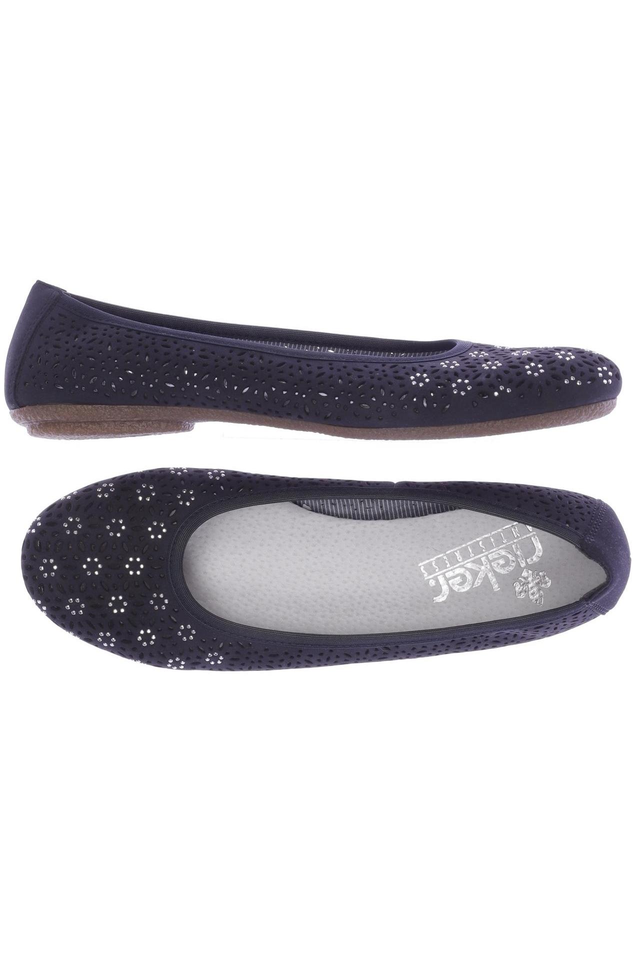 

Rieker Damen Ballerinas, schwarz, Gr. 40