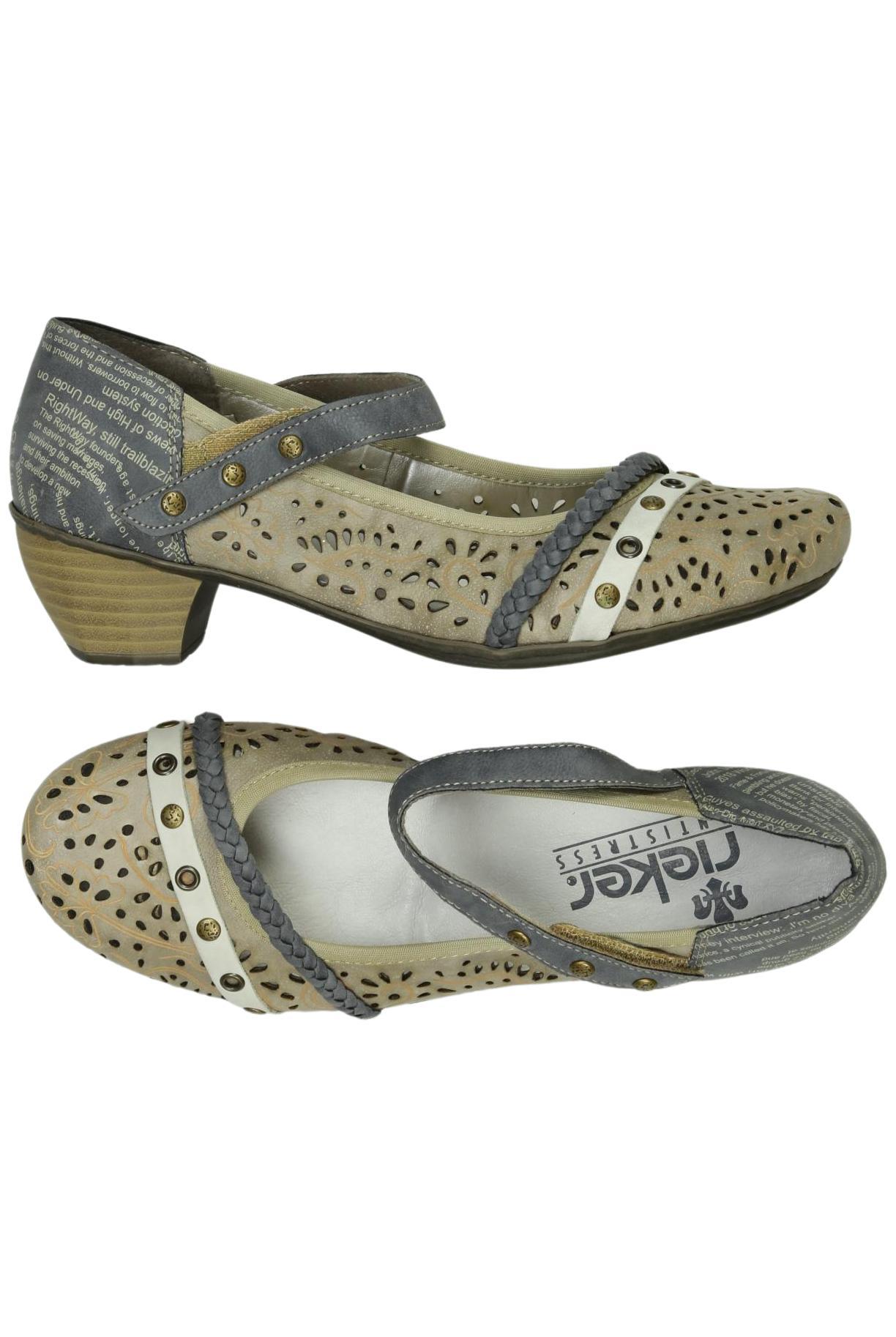 

Rieker Damen Ballerinas, beige, Gr. 38