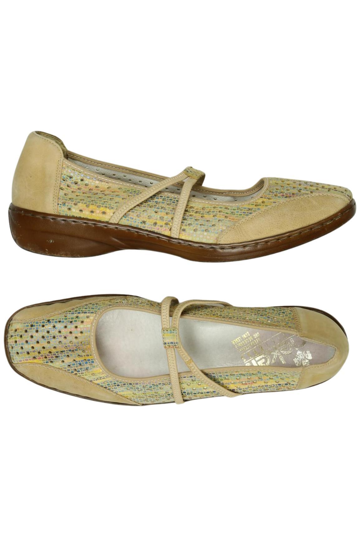 

Rieker Damen Ballerinas, beige, Gr. 41