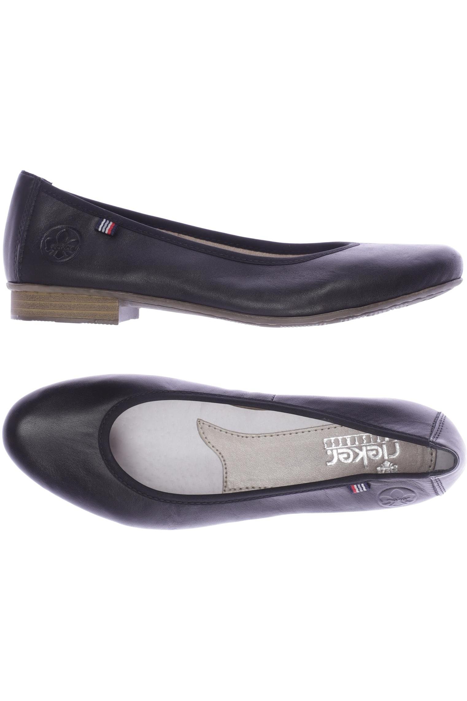 

Rieker Damen Ballerinas, marineblau