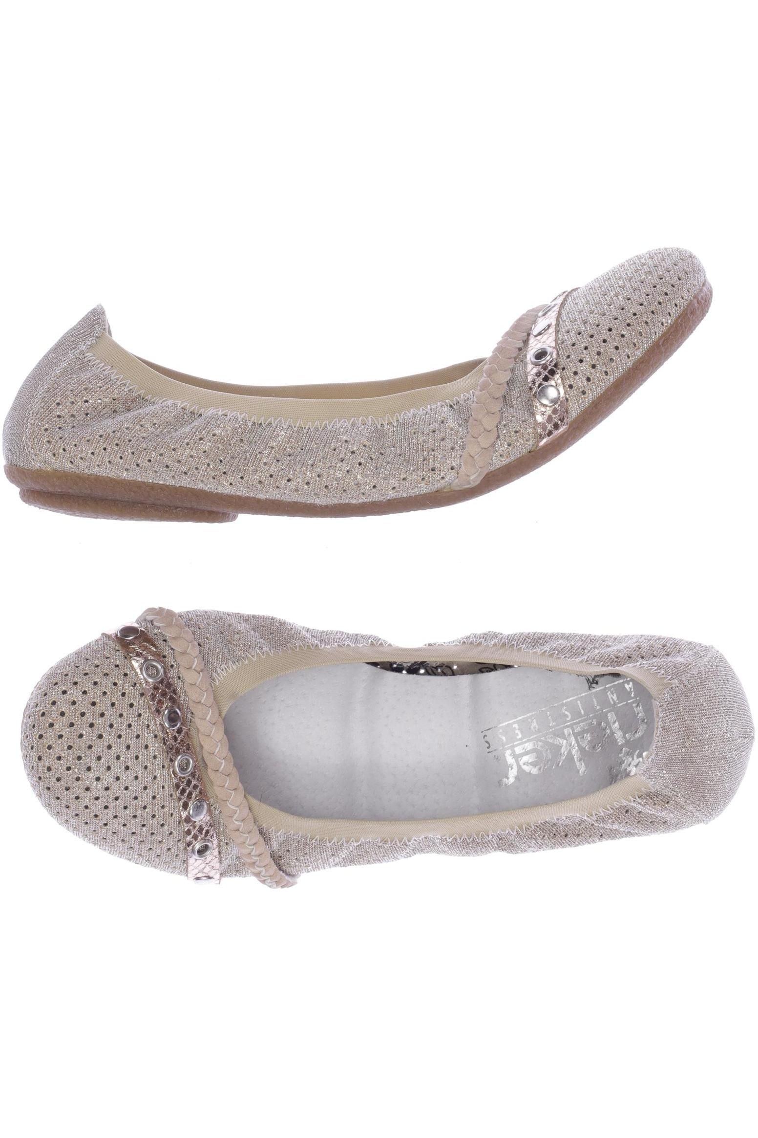 

Rieker Damen Ballerinas, beige, Gr. 38