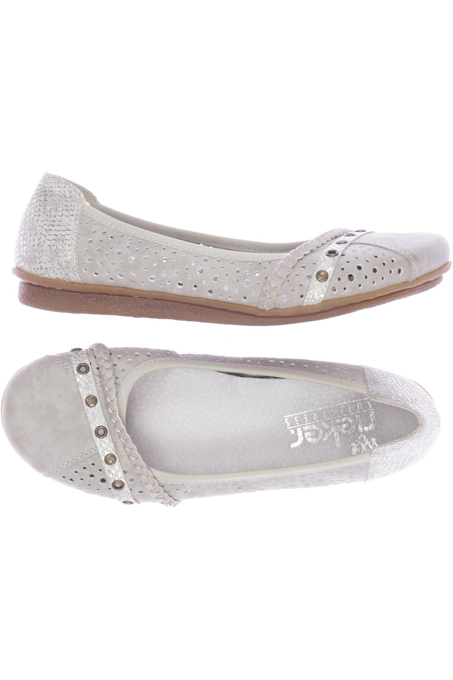 

Rieker Damen Ballerinas, grau, Gr. 39