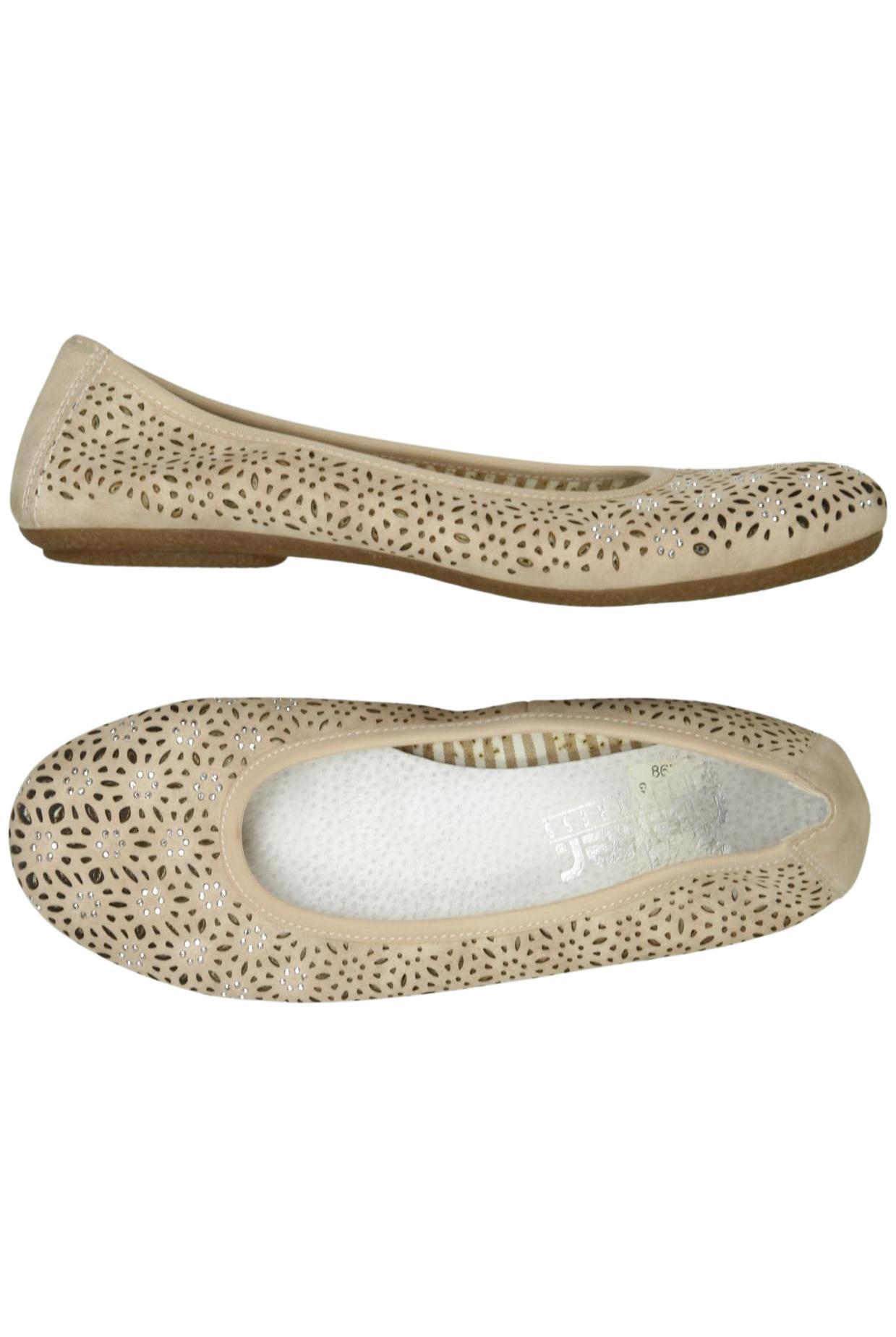 

Rieker Damen Ballerinas, beige, Gr. 38