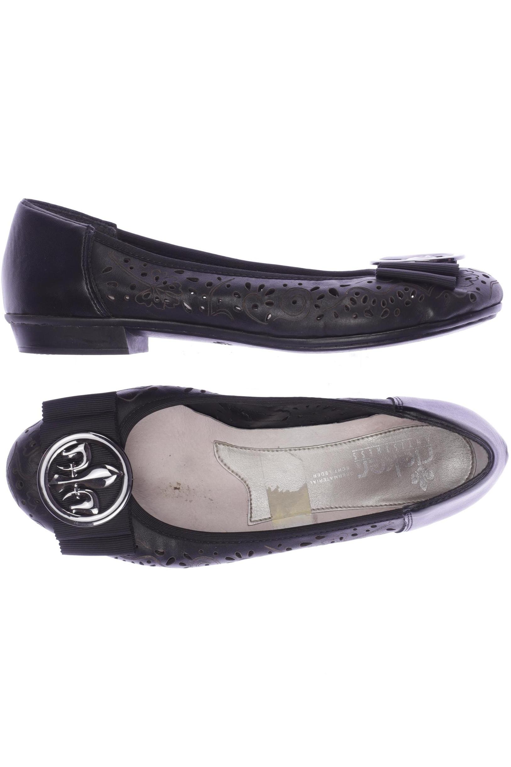 

Rieker Damen Ballerinas, schwarz, Gr. 38