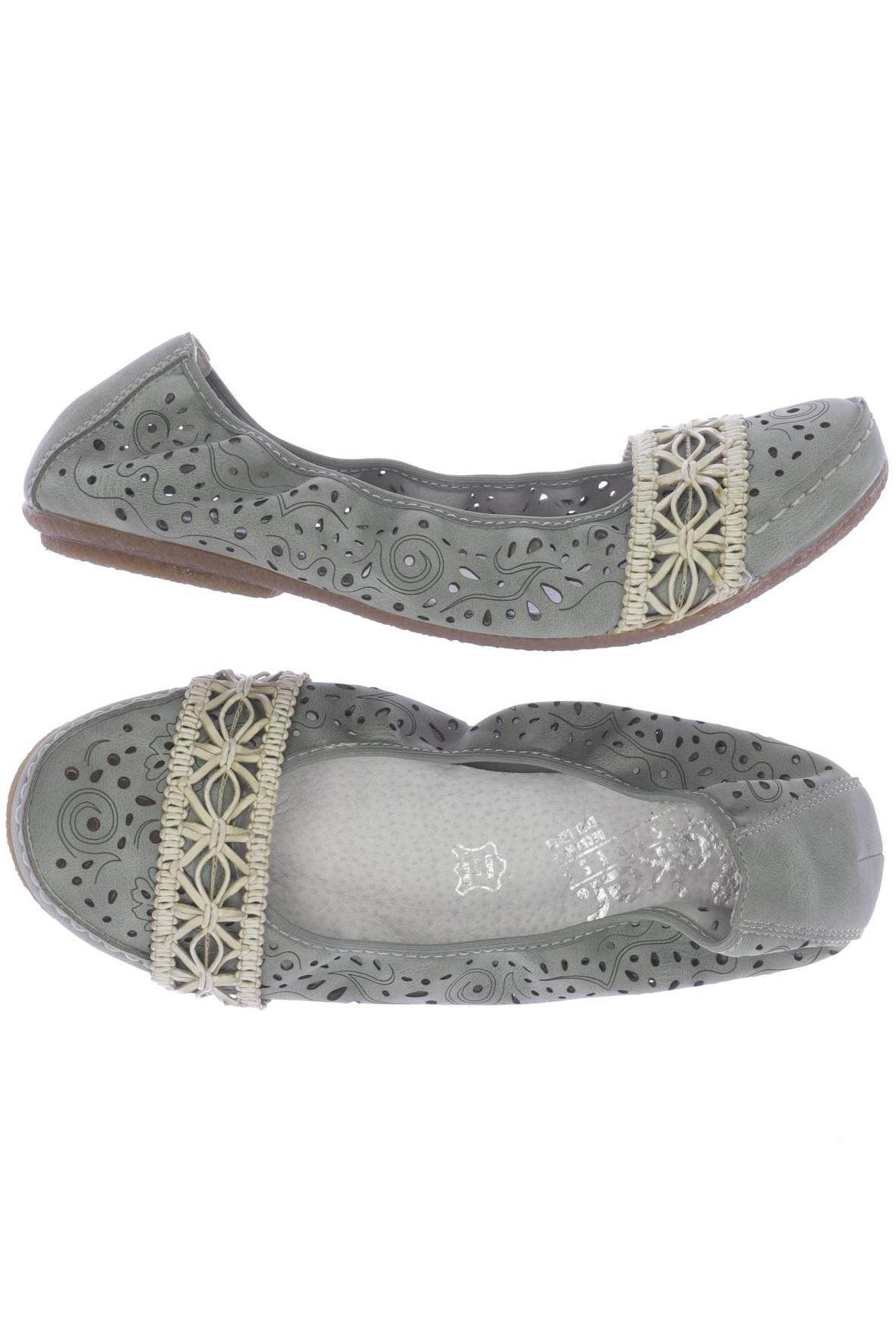 

Rieker Damen Ballerinas, türkis