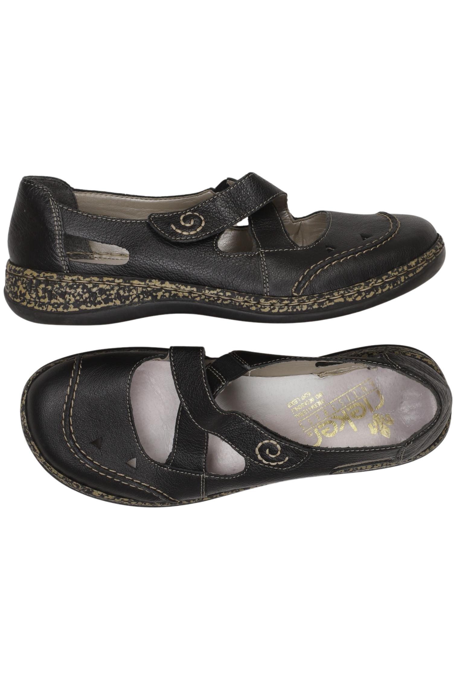 

Rieker Damen Ballerinas, schwarz, Gr. 38