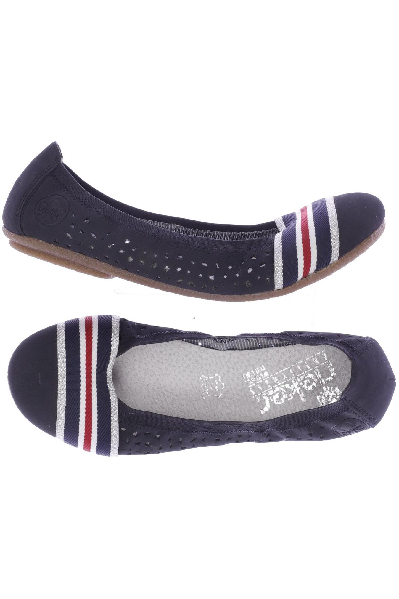 

Rieker Damen Ballerinas, marineblau, Gr. 38