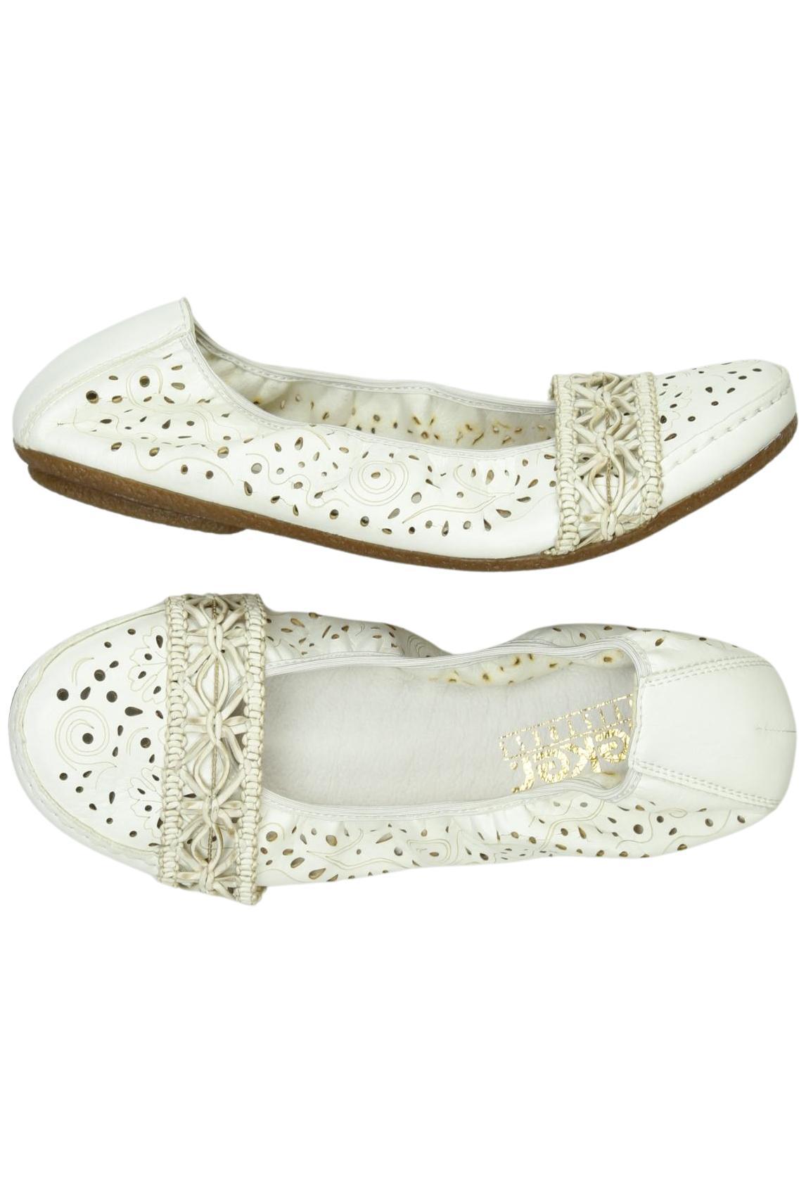 

Rieker Damen Ballerinas, cremeweiß, Gr. 38