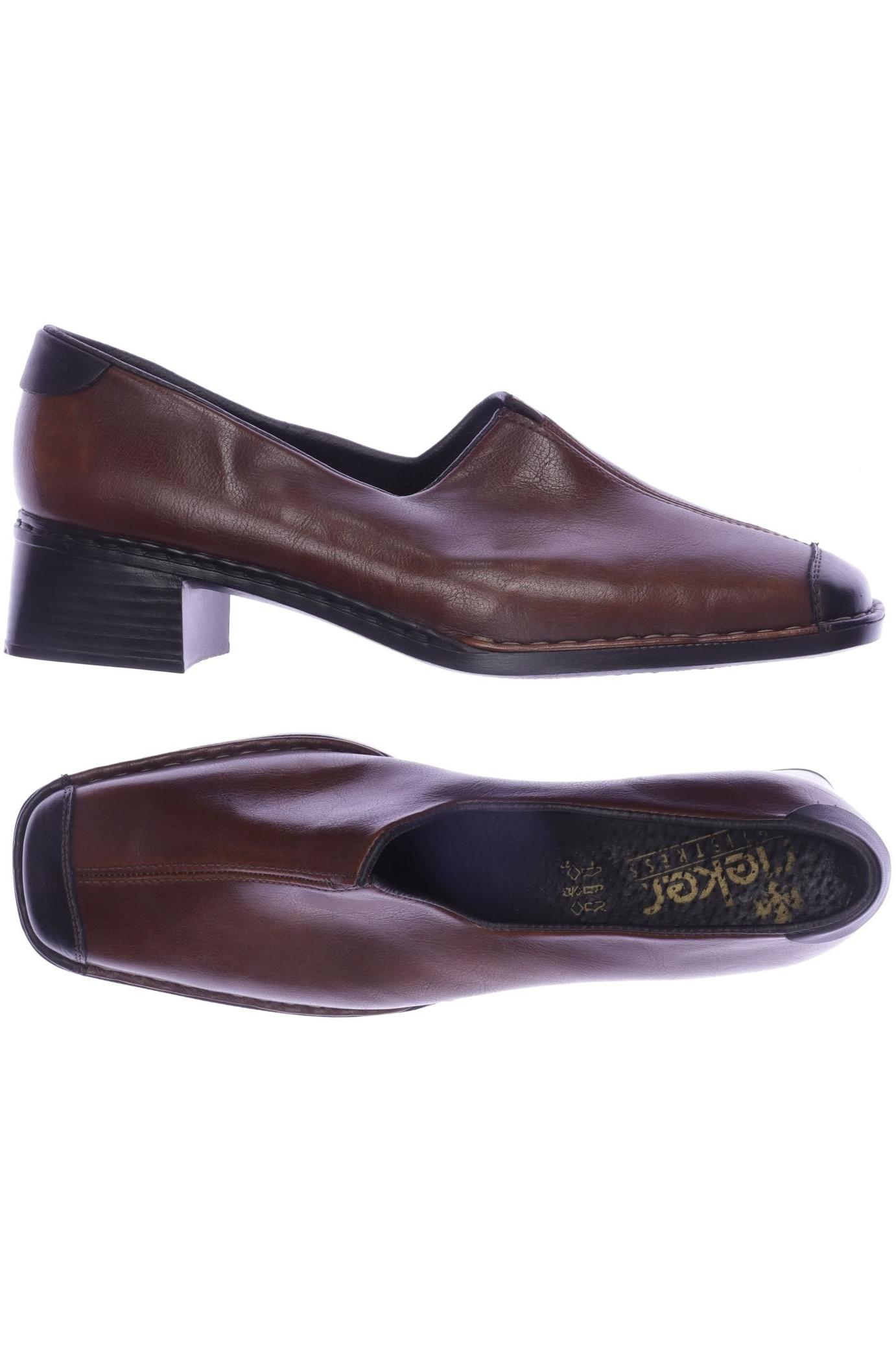 

Rieker Damen Halbschuh, braun, Gr. 41