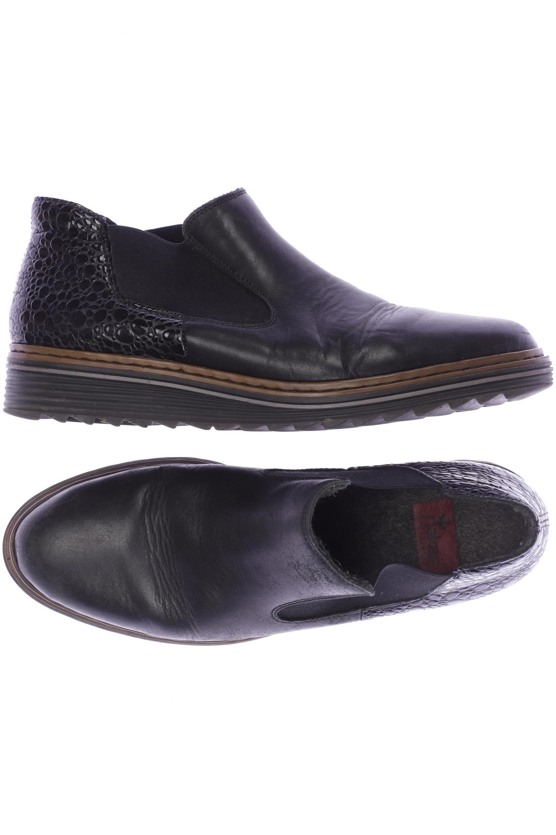 

Rieker Damen Halbschuh, schwarz, Gr. 40