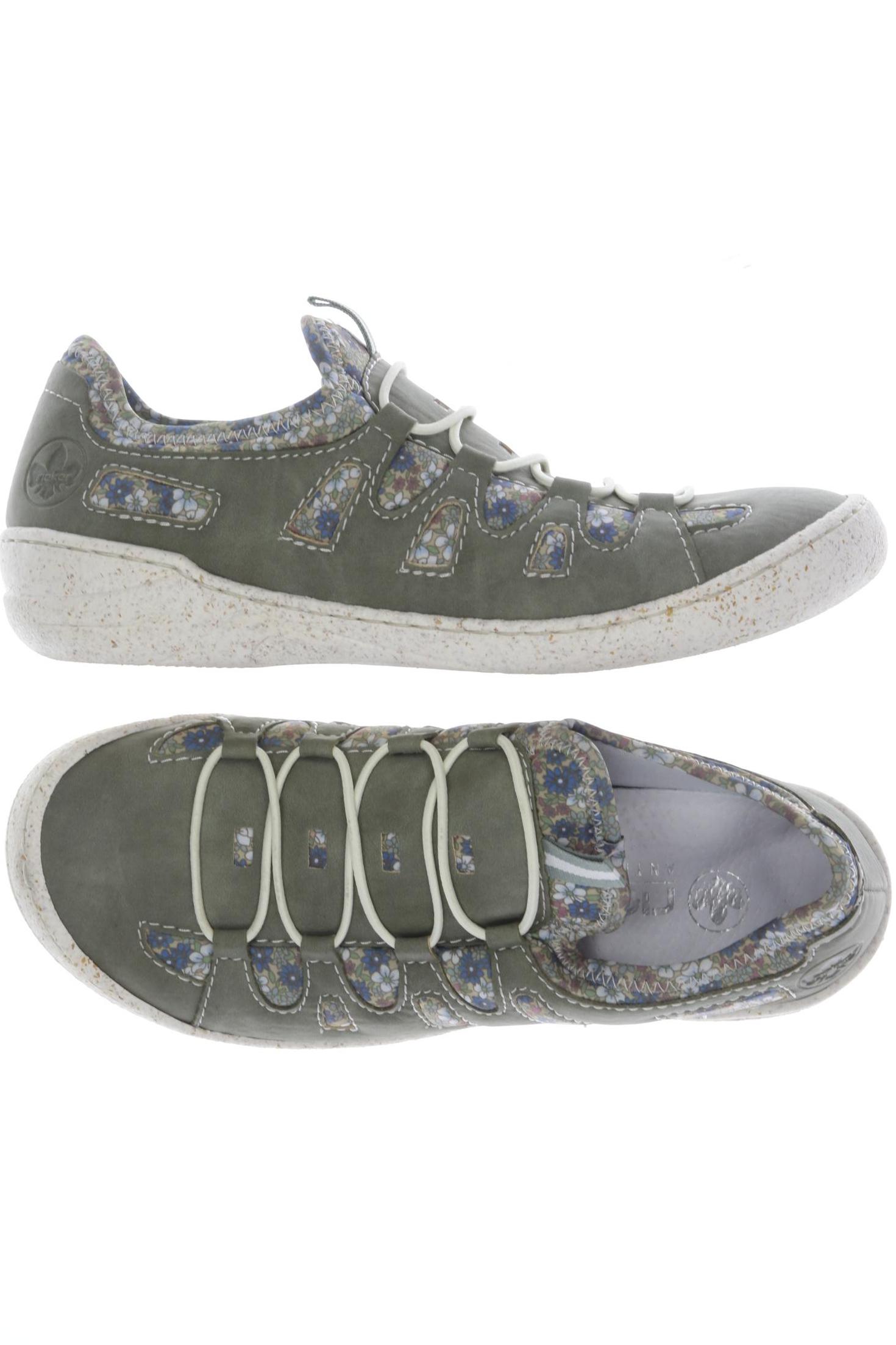 

Rieker Damen Halbschuh, grün, Gr. 38