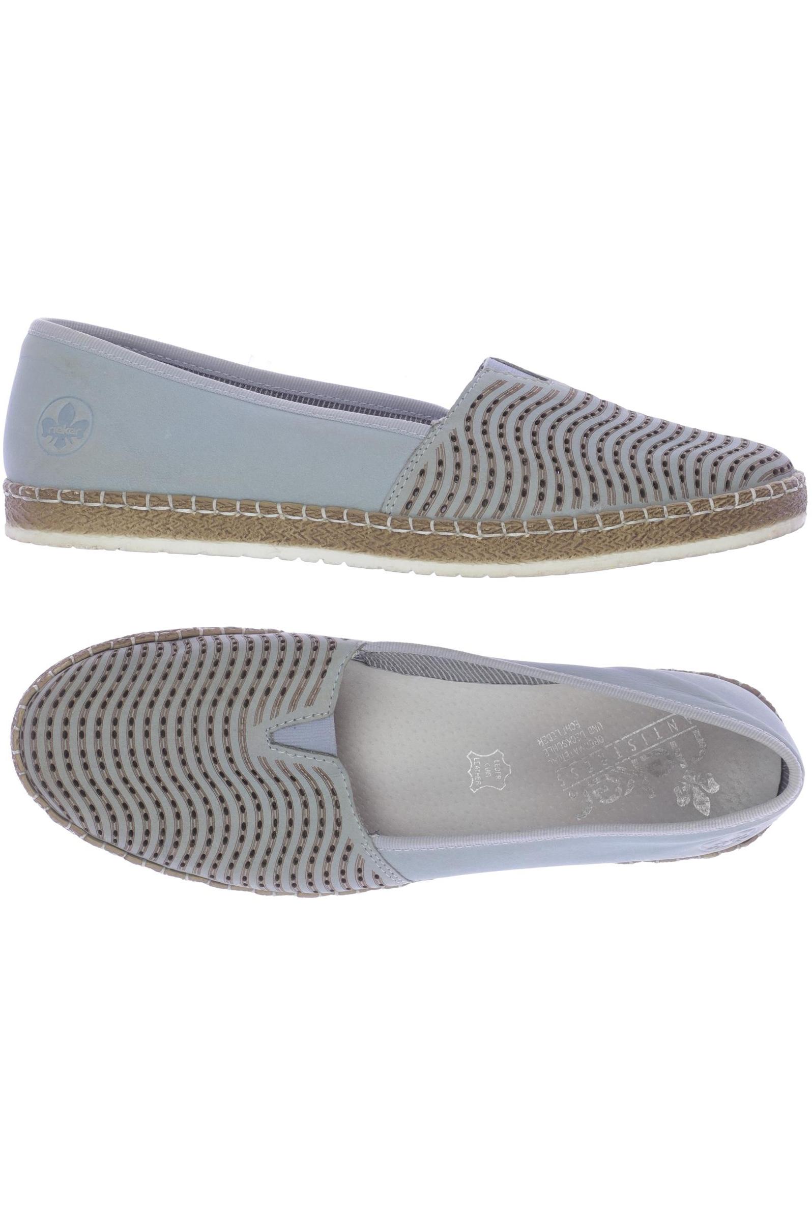 

Rieker Damen Halbschuh, hellblau, Gr. 40