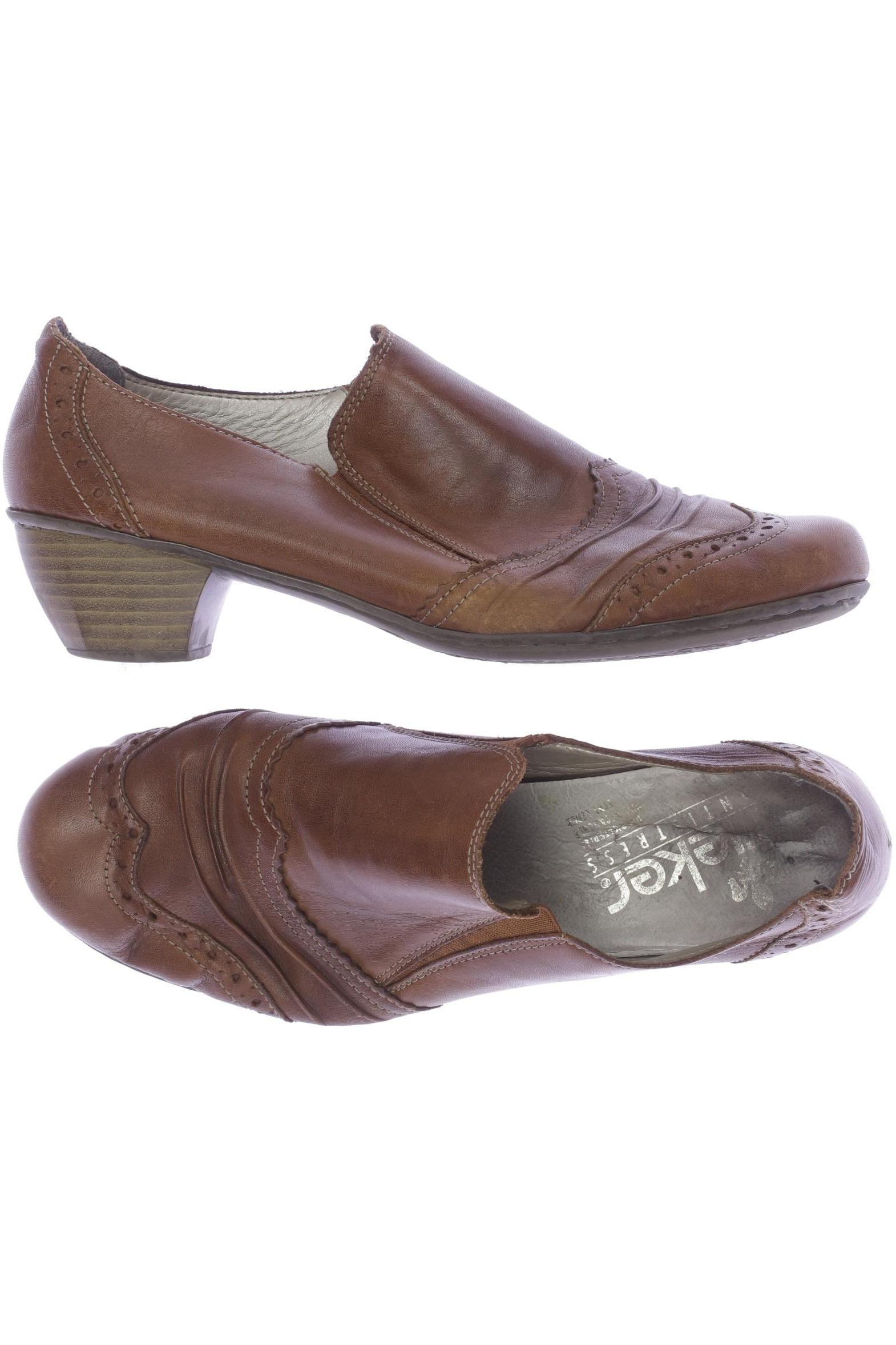 

Rieker Damen Halbschuh, braun, Gr. 39