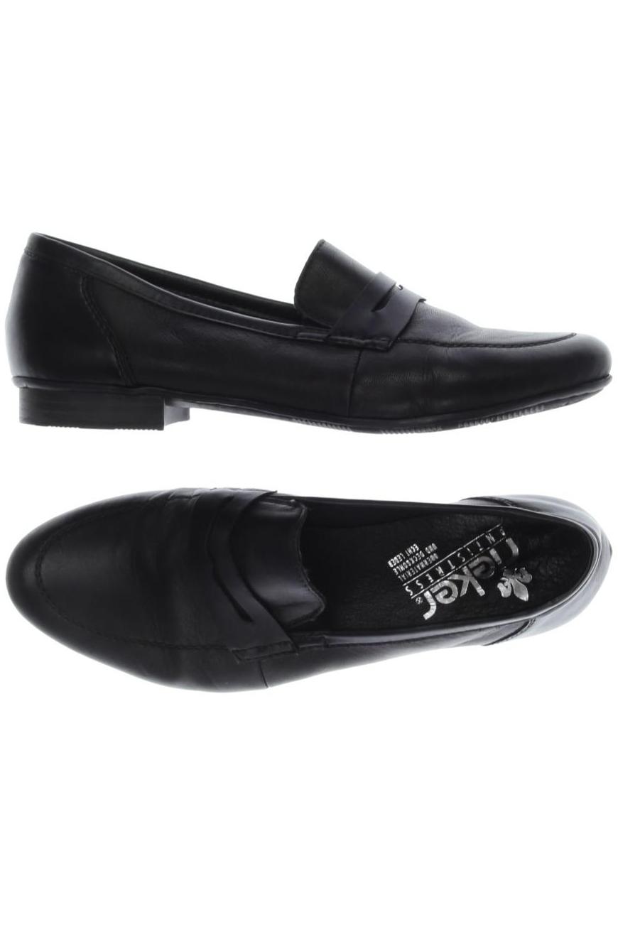 

Rieker Damen Halbschuh, schwarz, Gr. 40