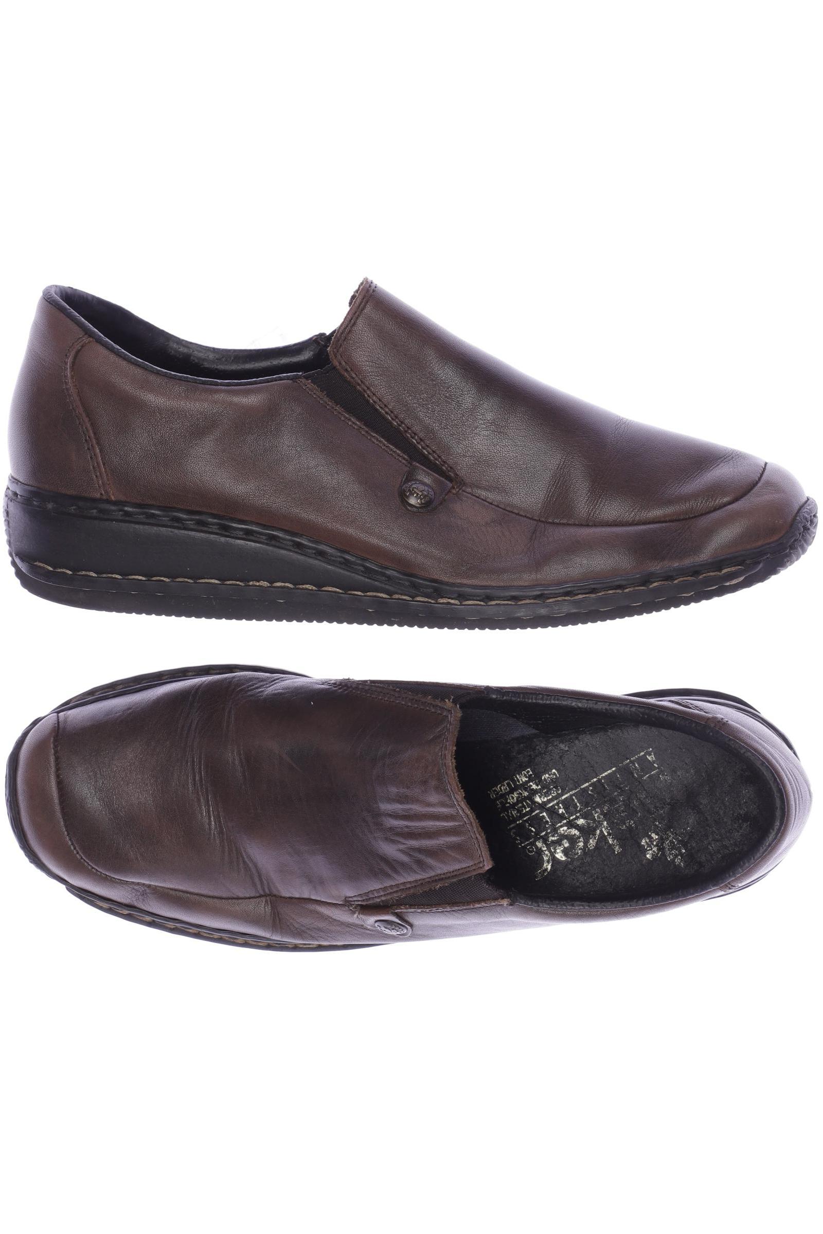 

Rieker Damen Halbschuh, braun, Gr. 37