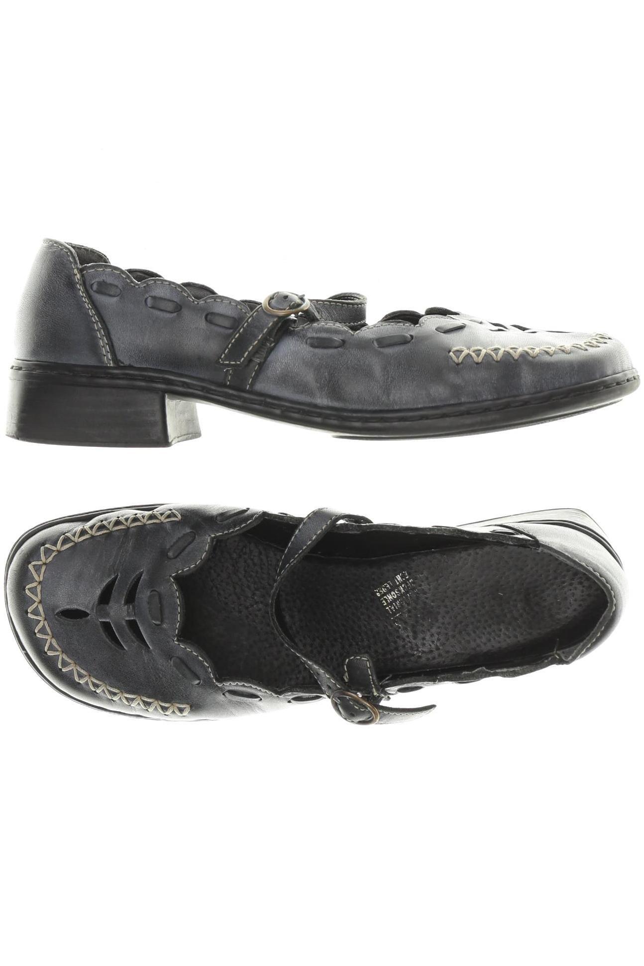 

Rieker Damen Ballerinas, blau, Gr. 37