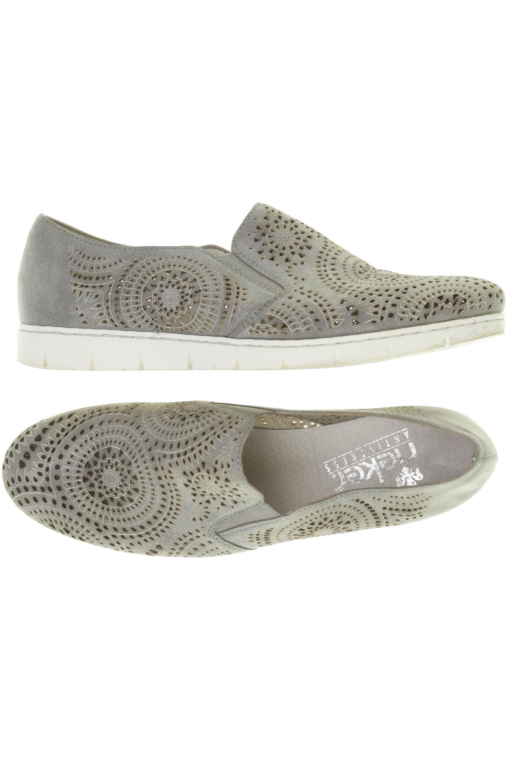 

Rieker Damen Halbschuh, grau, Gr. 42