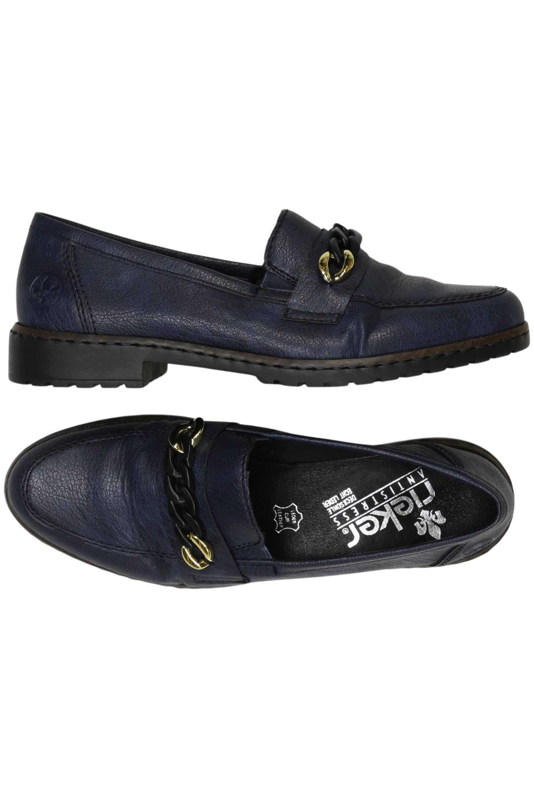 

Rieker Damen Halbschuh, marineblau, Gr. 38