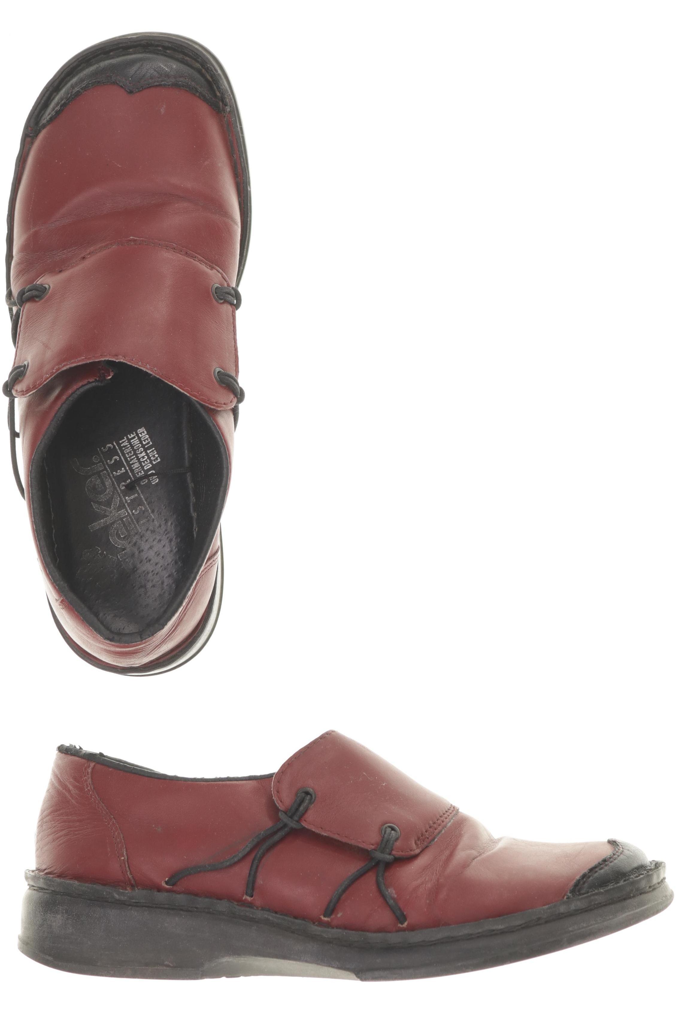 

Rieker Damen Halbschuh, rot, Gr. 37