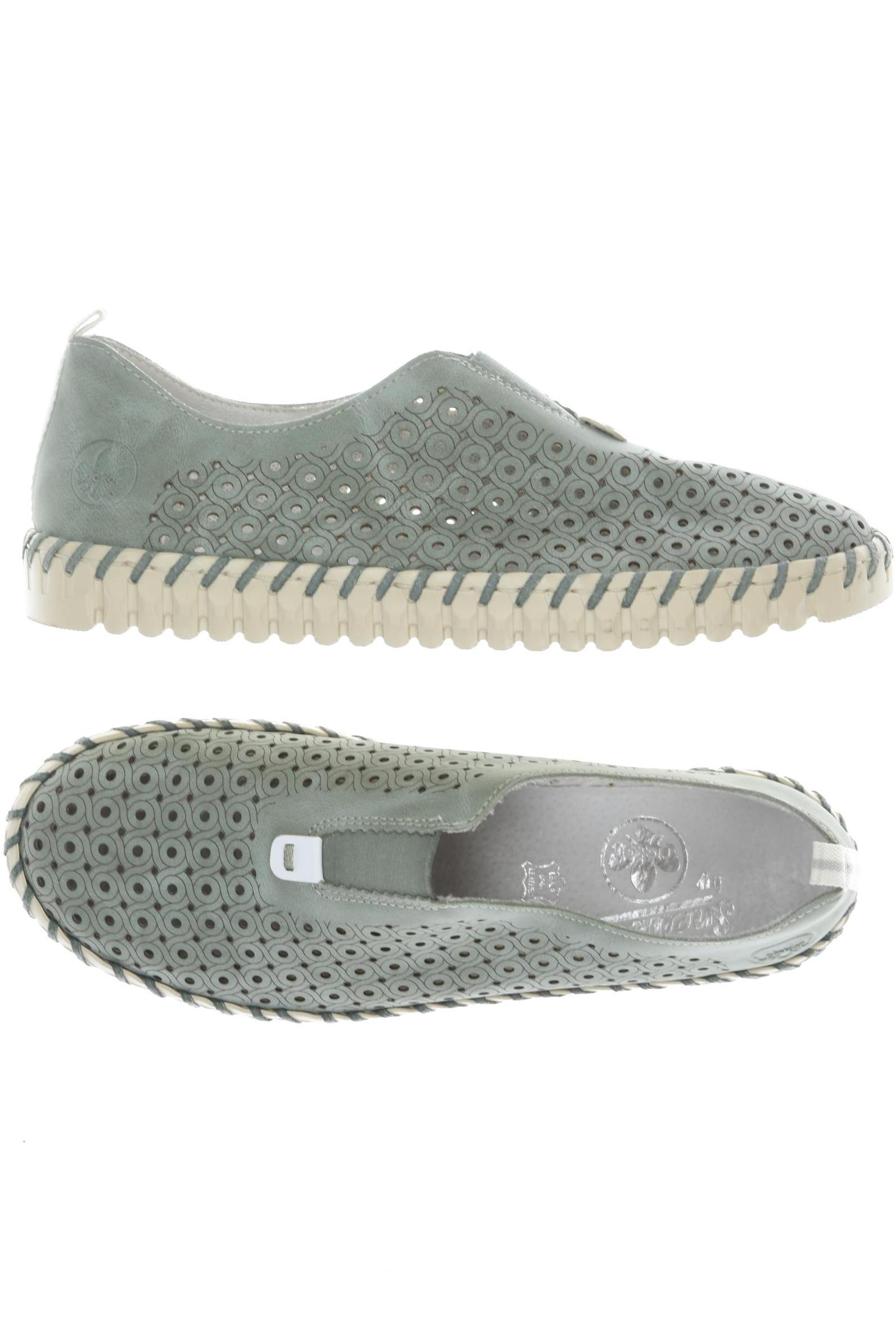 

Rieker Damen Halbschuh, hellgrün, Gr. 40