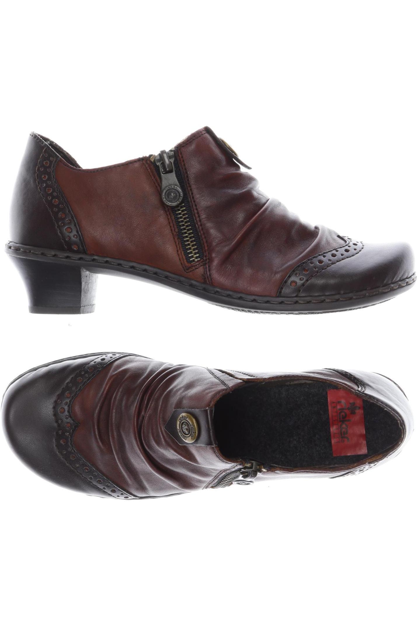 

Rieker Damen Halbschuh, braun, Gr. 36