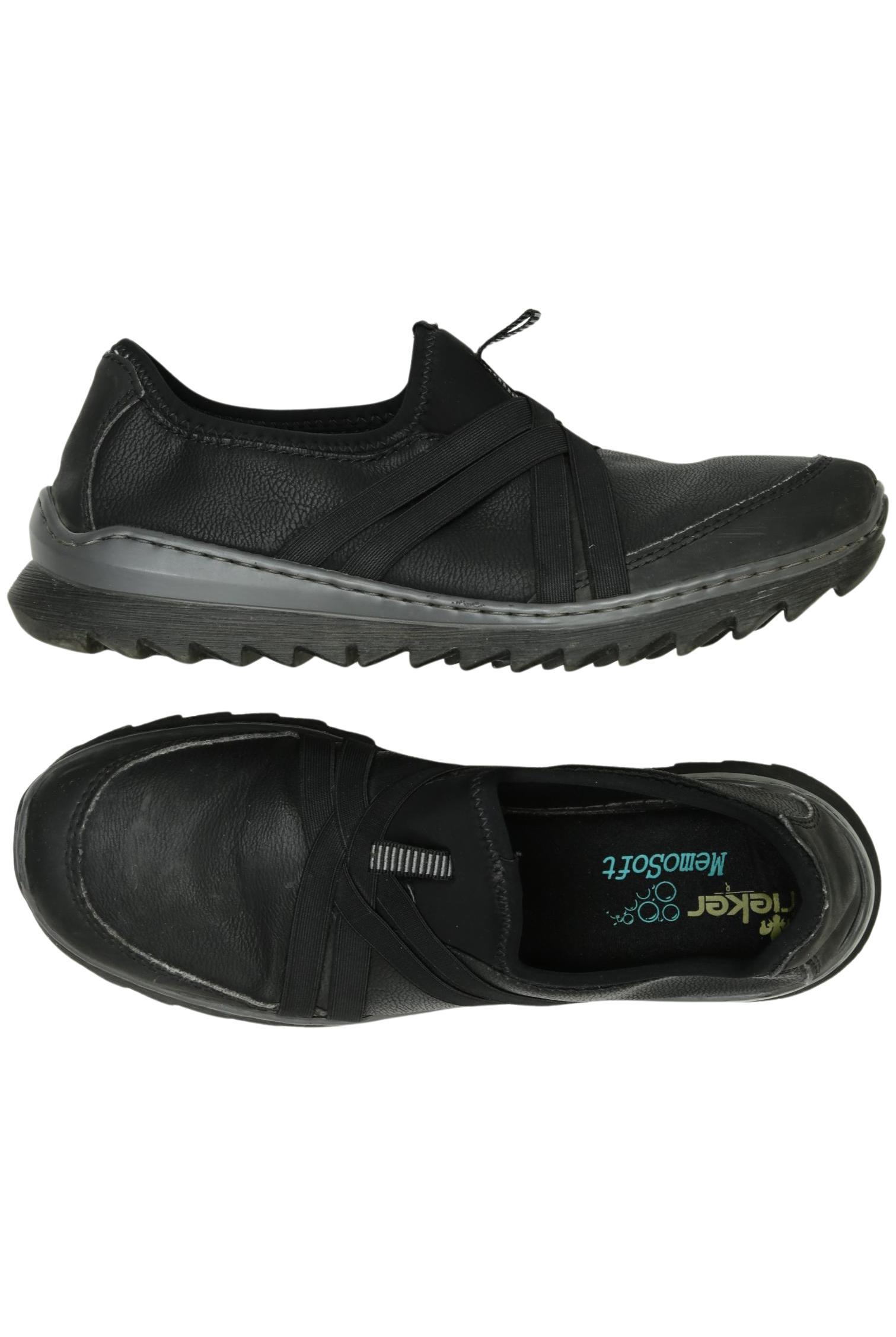 

Rieker Damen Halbschuh, schwarz, Gr. 41